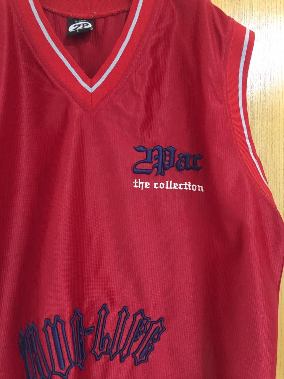 Vintage 2pac jersey very rare collection Size US L / EU 52-54 / 3 - 1 Thumbnail