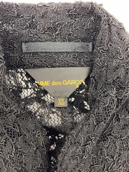 Comme des Garcons Comme Des Garcons Black woven flower openwork top Size XS / US 0-2 / IT 36-38 - 3 Thumbnail