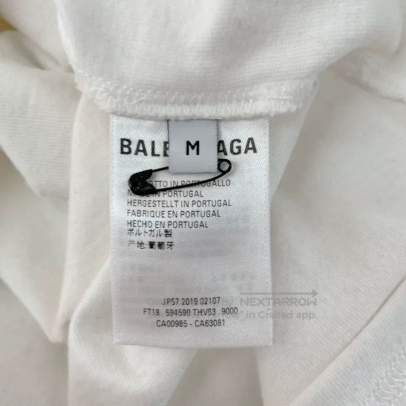 Balenciaga Balenciaga White T-shirt M size Size US M / EU 48-50 / 2 - 7 Thumbnail