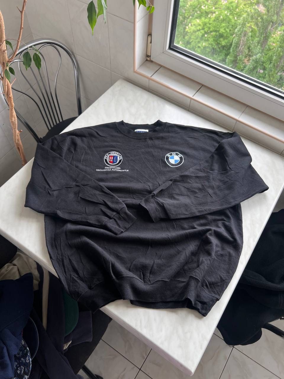 BMW Vintage BMW Racing Sweatshirt 1990s Crewneck Size US L / EU 52-54 / 3 - 1 Thumbnail