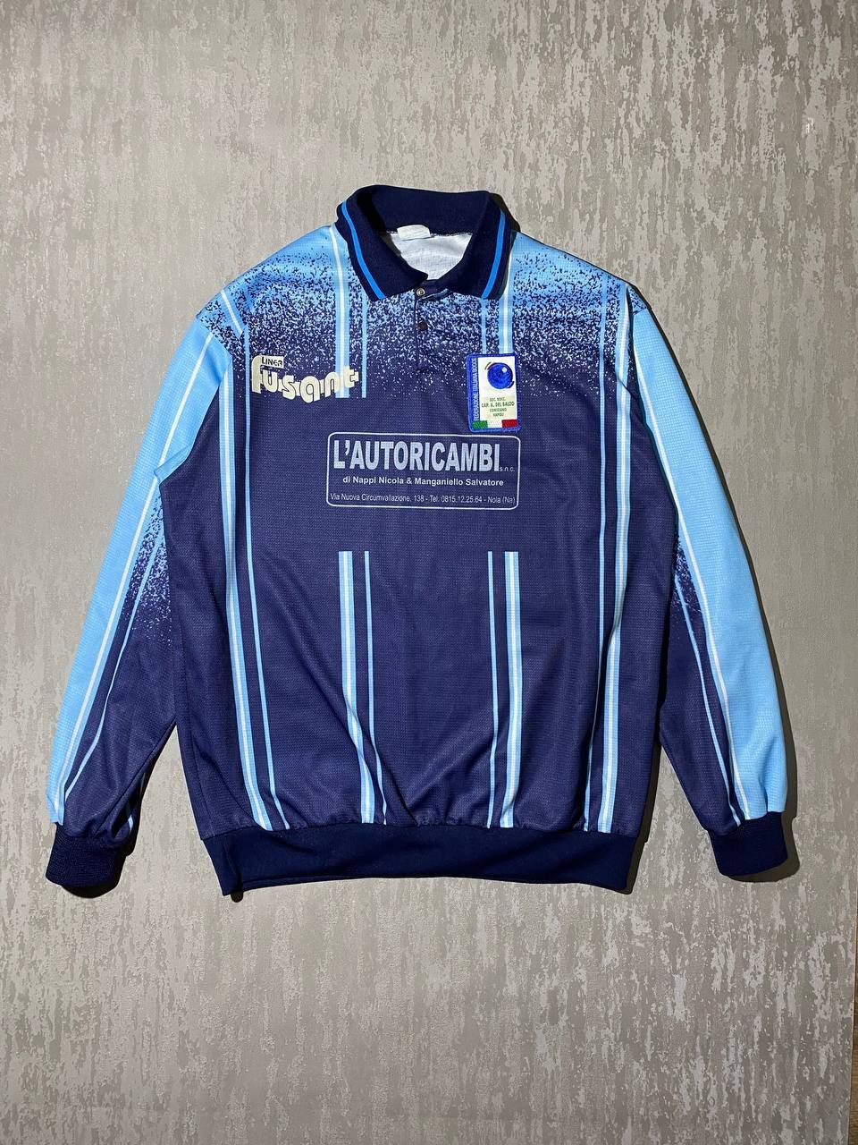Vintage Vintage 90's Federazione Italy Napoli Bowling longsleeve Size US XL / EU 56 / 4 - 1 Thumbnail