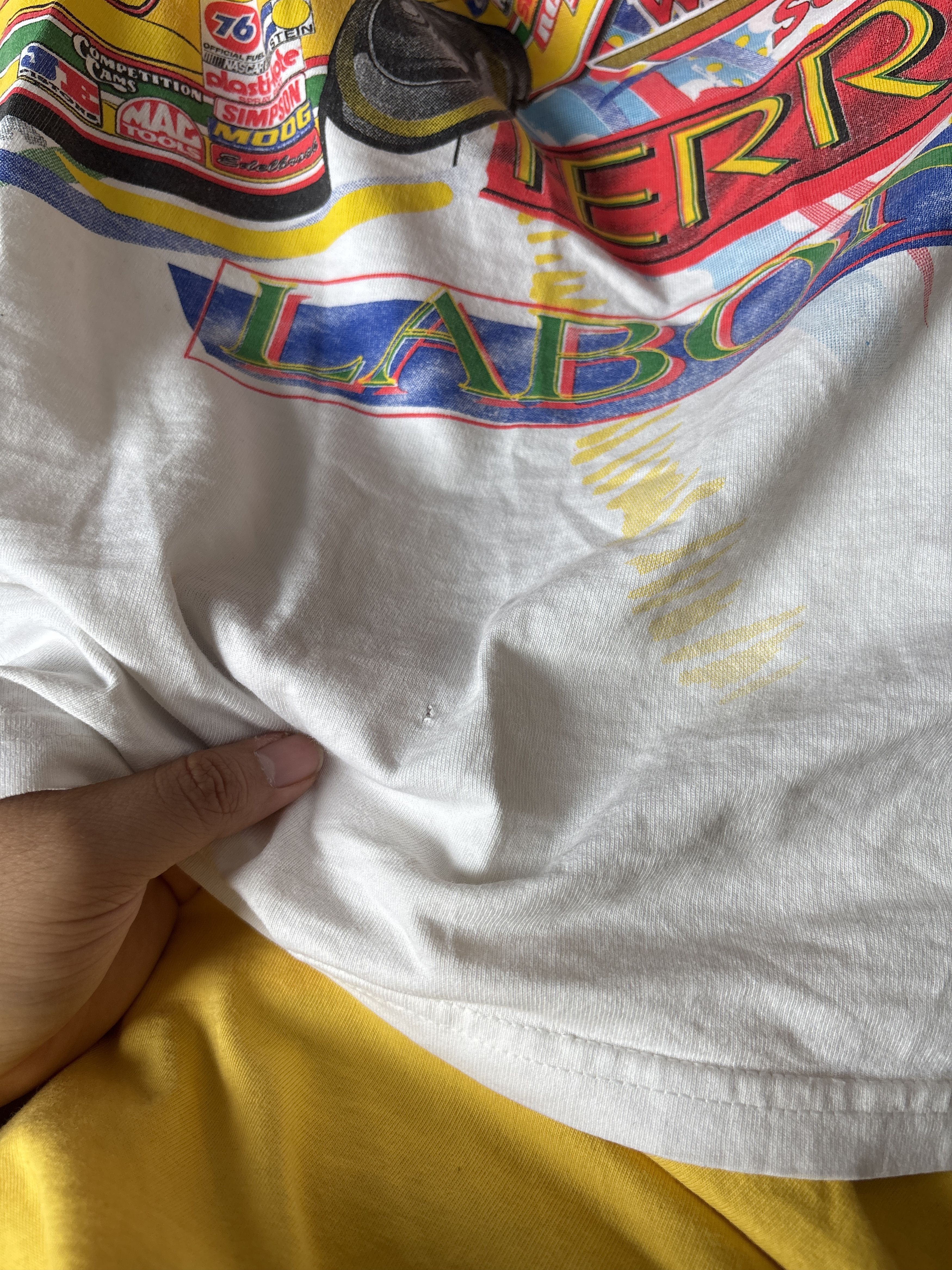 Chase Authentics × NASCAR × Vintage Dated NASCAR 1996 Terry Labonte Kellogg’s AOP shirt Size US XXL / EU 58 / 5 - 9 Thumbnail