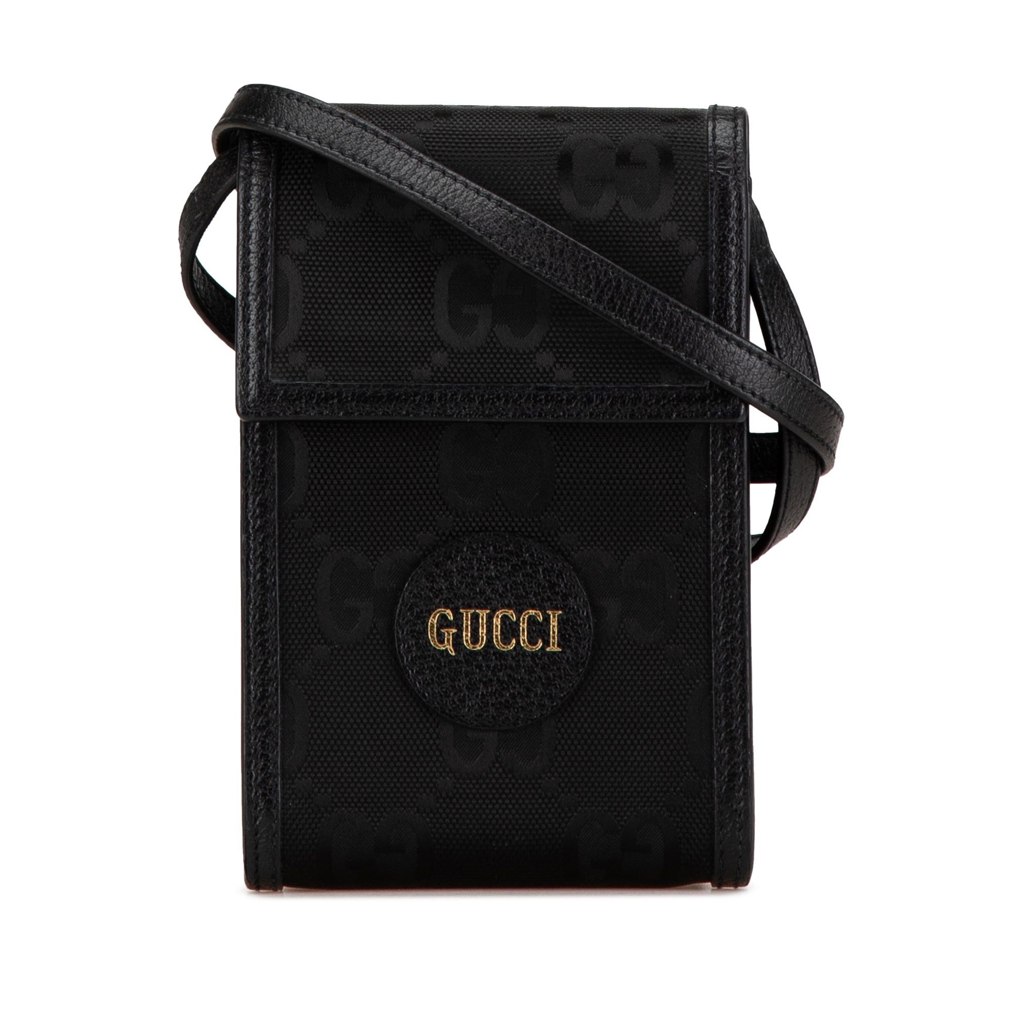 Gucci Gucci Mini GG Nylon Off The Grid Crossbody Black Size ONE SIZE - 1 Thumbnail