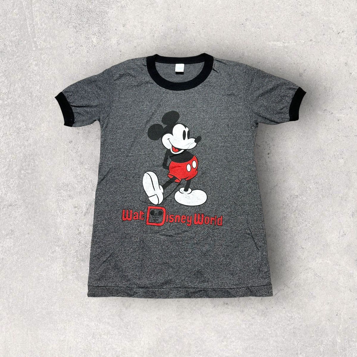 Disney × Vintage Vintage Mickey Mouse ringer tee Size US M / EU 48-50 / 2 - 1 Thumbnail