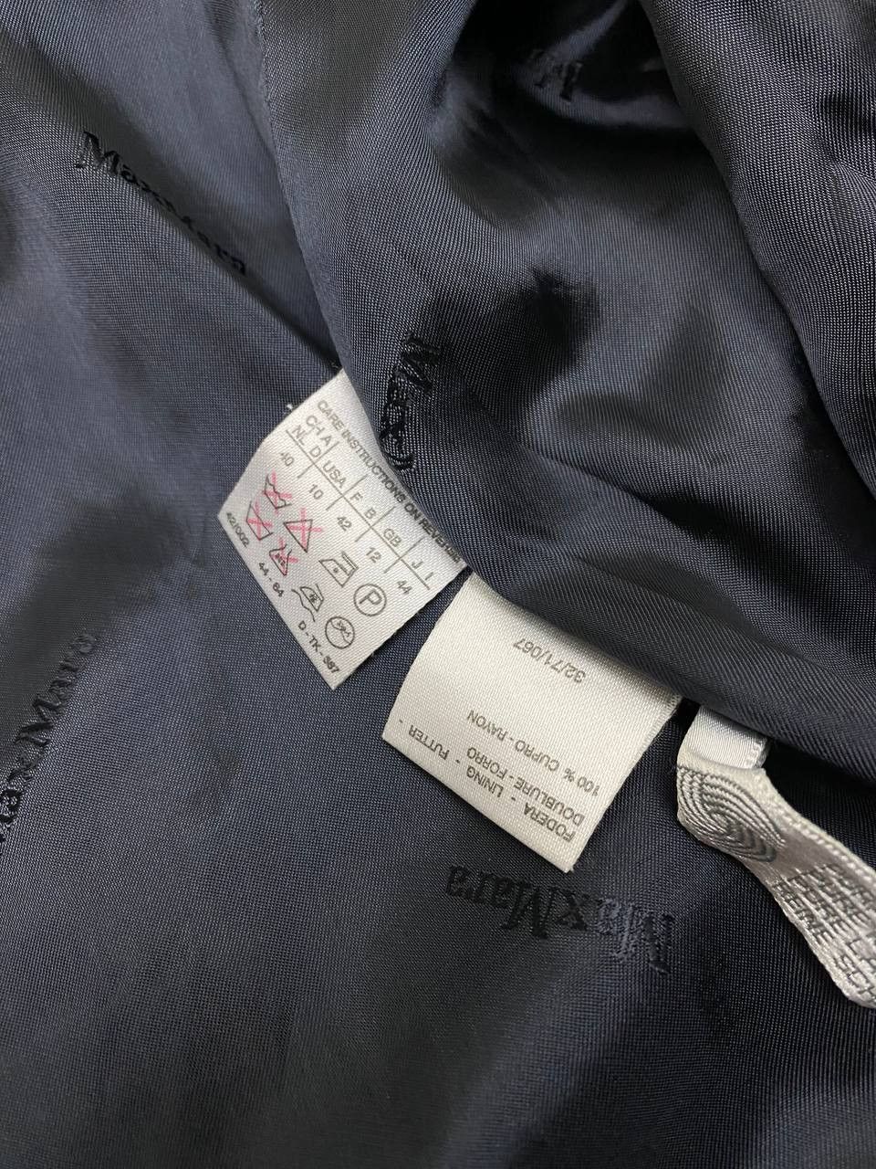 Max Mara MAX MARA CASHMERE VINTAGE COAT JACKET Size L / US 10 / IT 46 - 8 Thumbnail