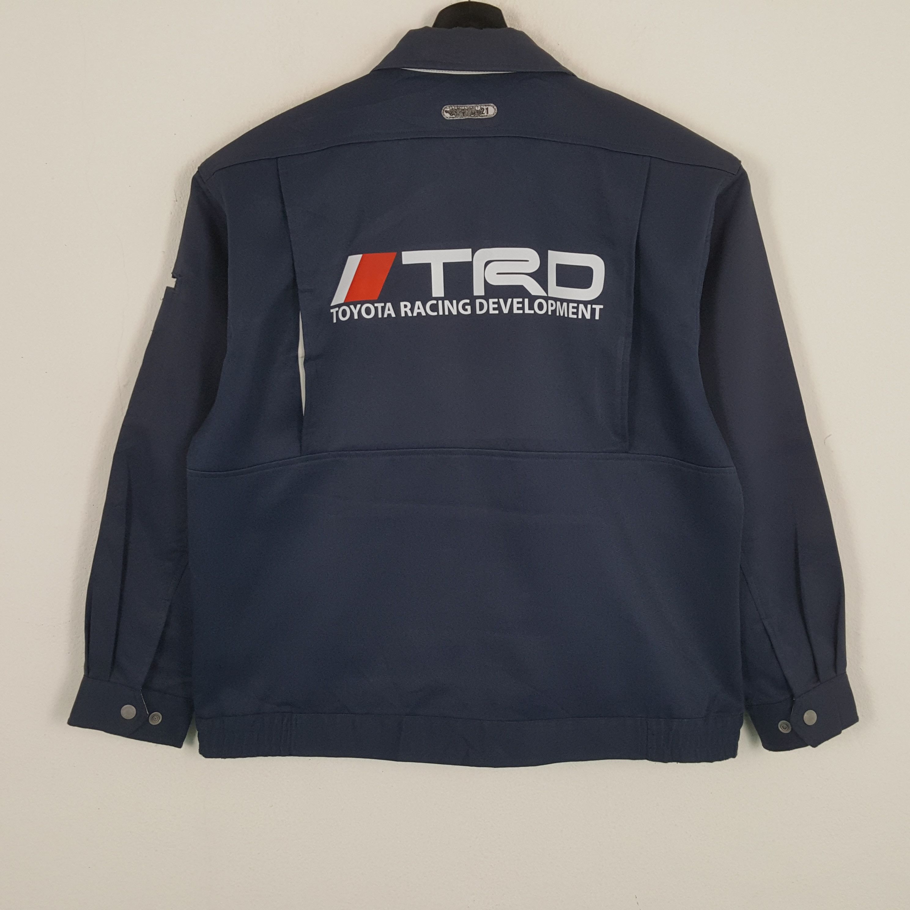 Japanese Brand × Vintage TRD TOYOTA RACING Development Motorsports Custom Art Jacket Size US M / EU 48-50 / 2 - 1 Thumbnail