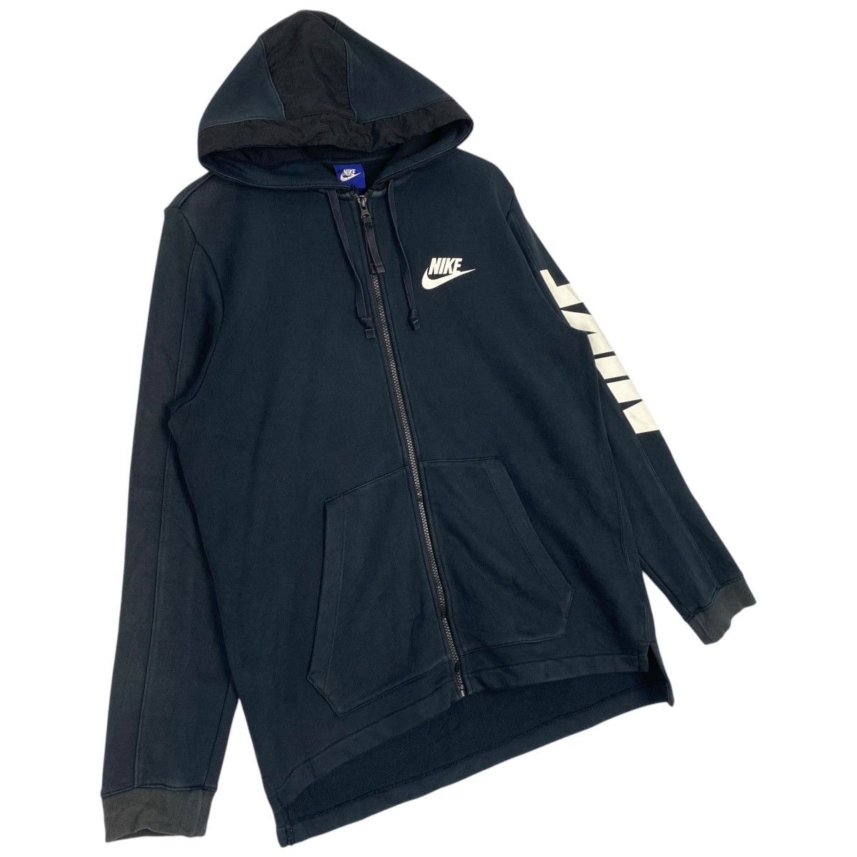 Other Vintage Nike Hoodie Sweater Big Logo Black Pullover Size L Size US L / EU 52-54 / 3 - 3 Thumbnail