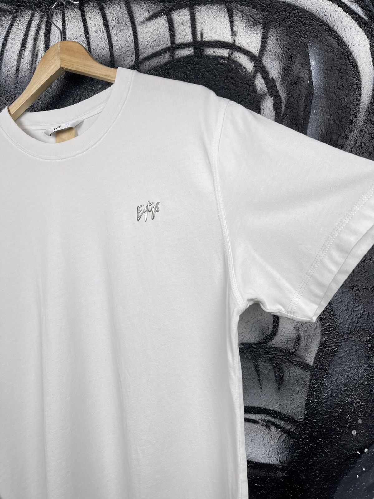 Eytys Eytys Smith Logo Basic White T-Shirt Men’s Size M Size US M / EU 48-50 / 2 - 6 Thumbnail