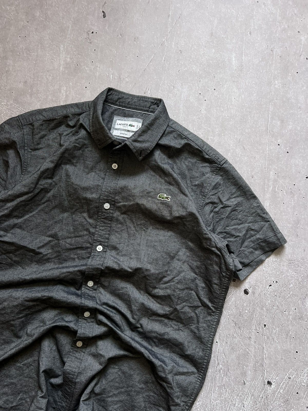 Lacoste Very Rare Short Sleeve Shirt From Lacoste Vintage Size L Y2K Size US L / EU 52-54 / 3 - 3 Thumbnail