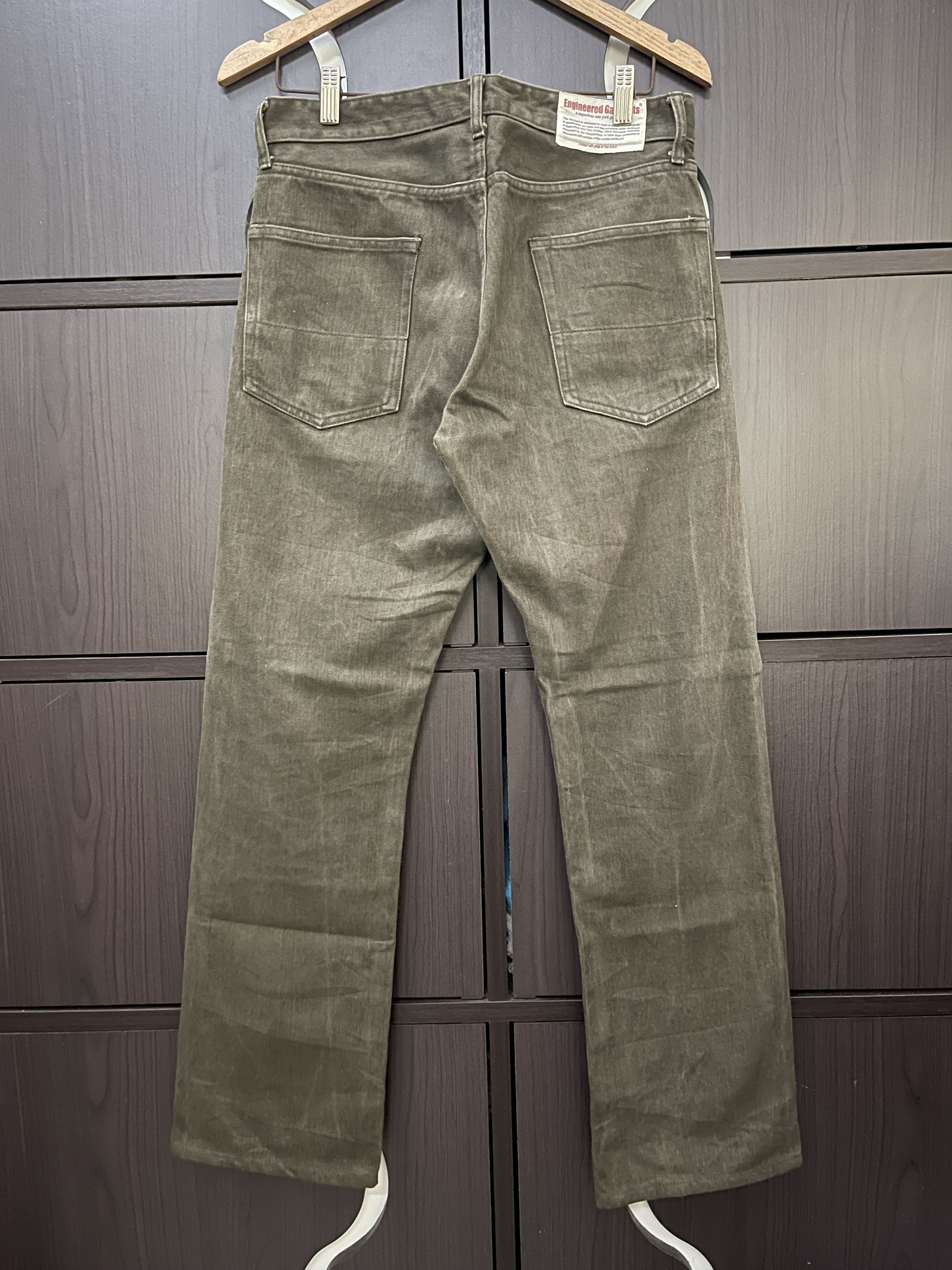 Engineered Garments × Japanese Brand × Nepenthes Engineered Garments Dirty Colour Ultra Heavy Denim Size US 30 / EU 46 - 6 Thumbnail