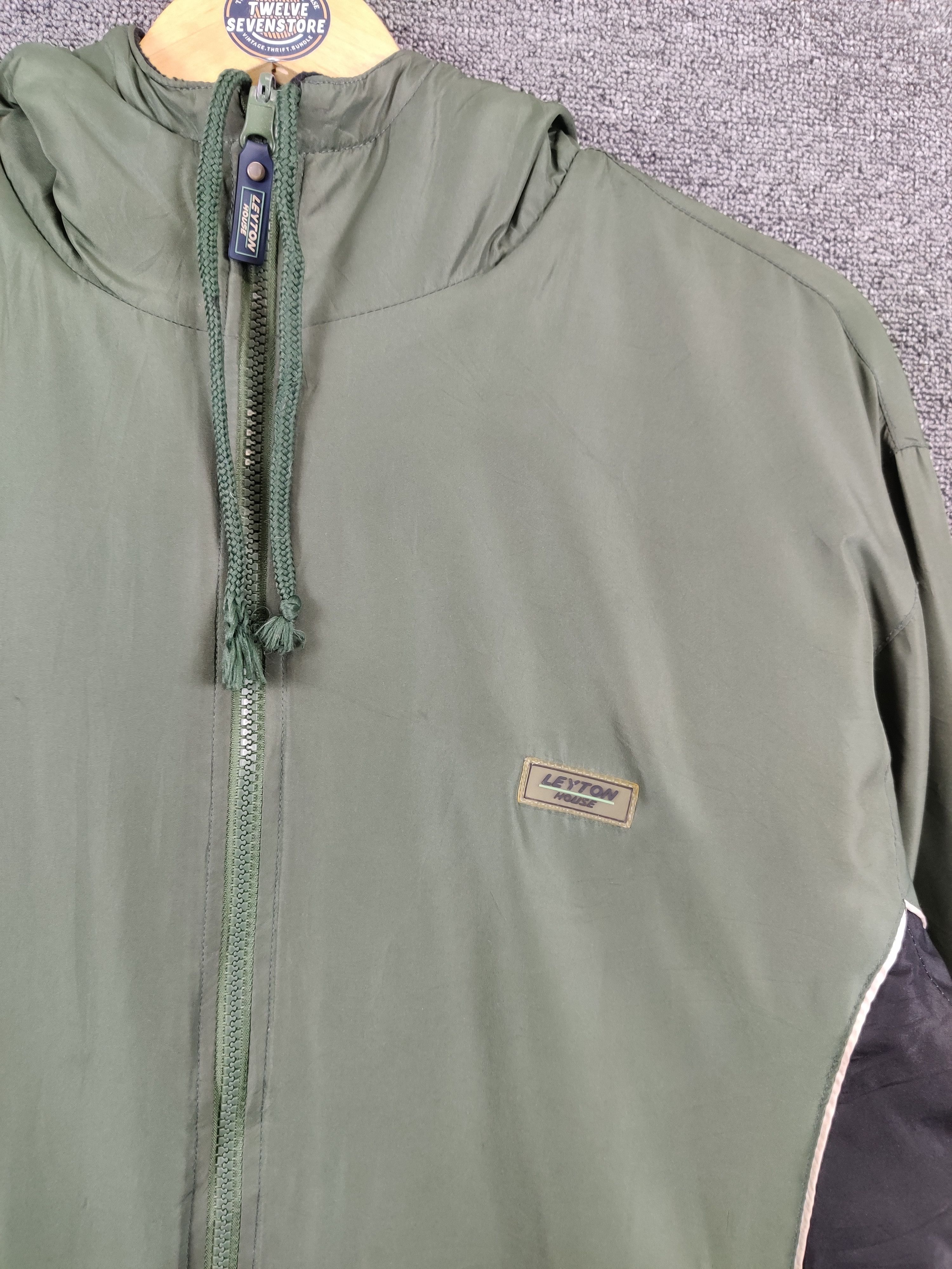 Japanese Brand Vintage Leyton House Zipper Light Jacket Size US L / EU 52-54 / 3 - 7 Thumbnail
