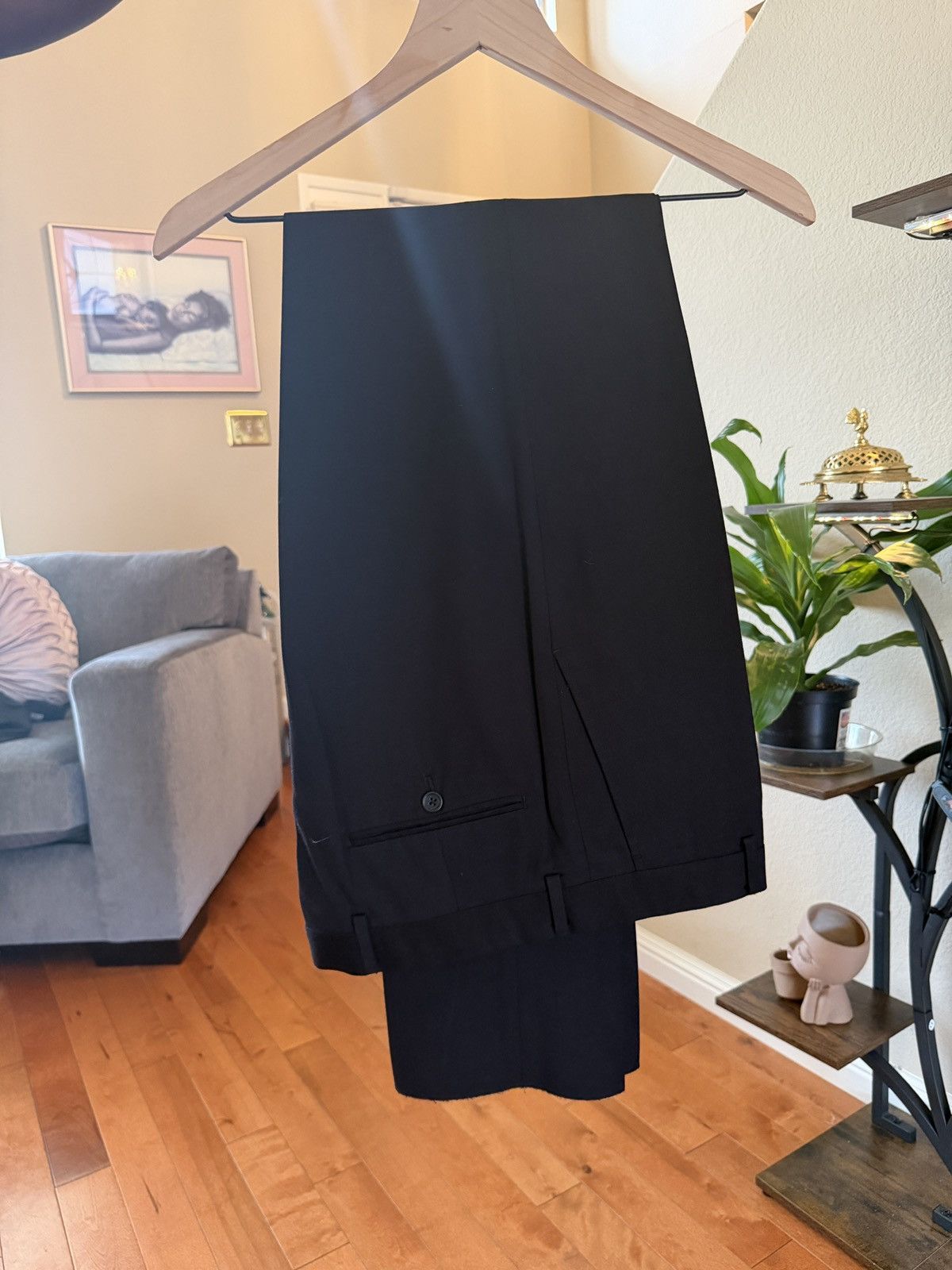Egara Black Suit Size 40R - 7 Thumbnail