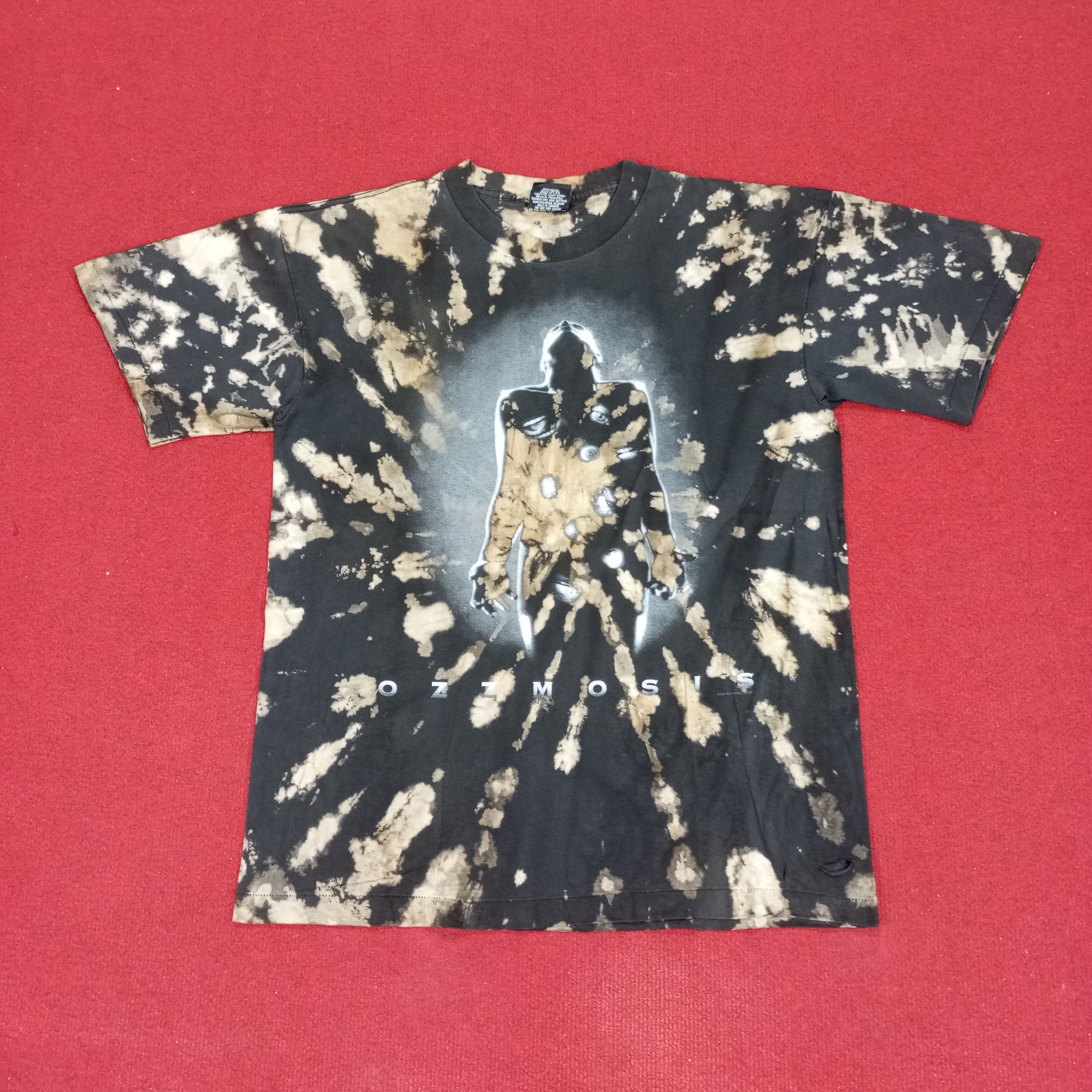 Band Tees × Ozzy Osbourne × Vintage Ozymosis Ozzy Osbourne Album Rock Band Music Vintage Tshirt Size US L / EU 52-54 / 3 - 1 Thumbnail
