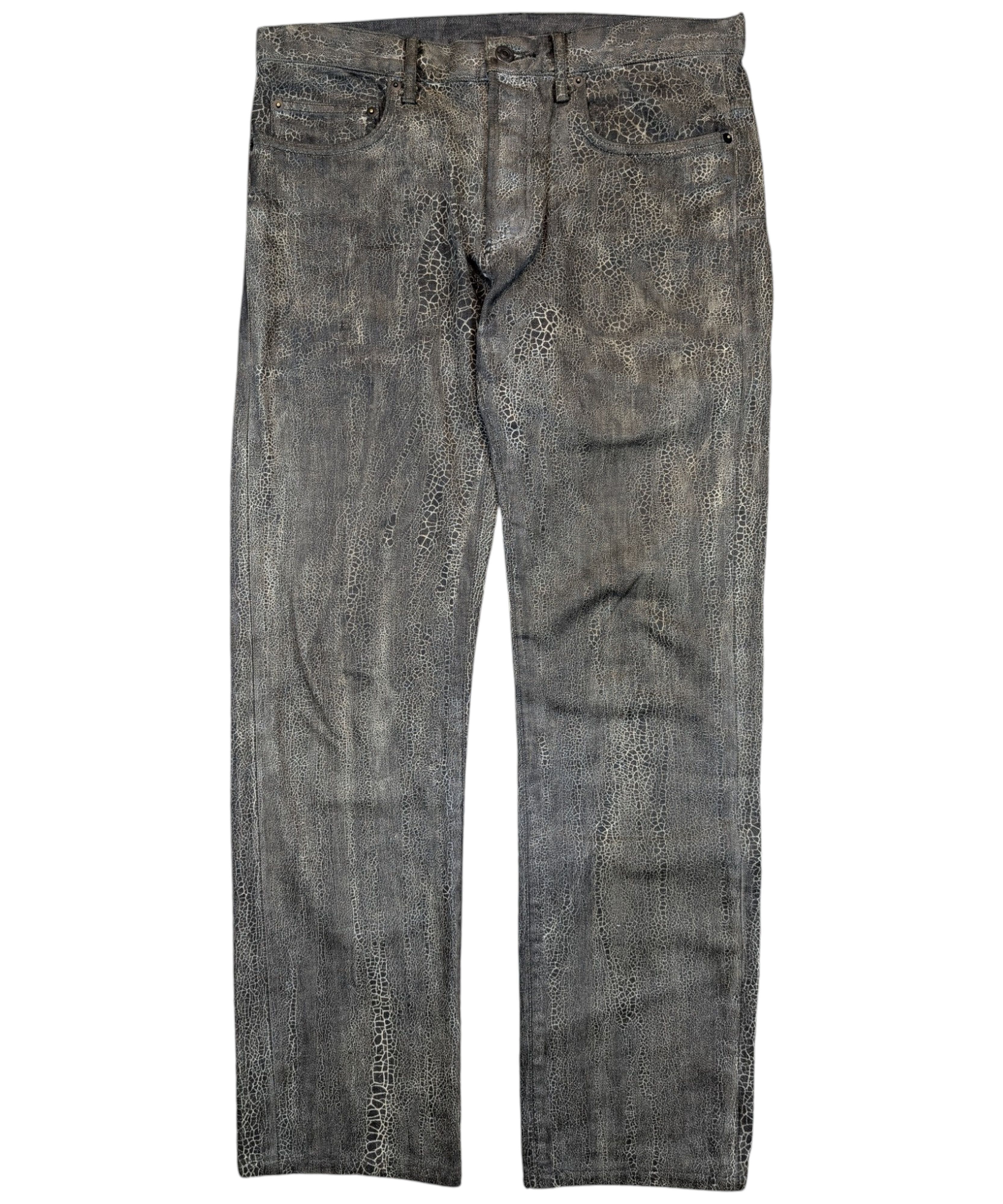 Dior × Hedi Slimane AW04 Dior Homme VOTC Dark Grey Denim Jeans