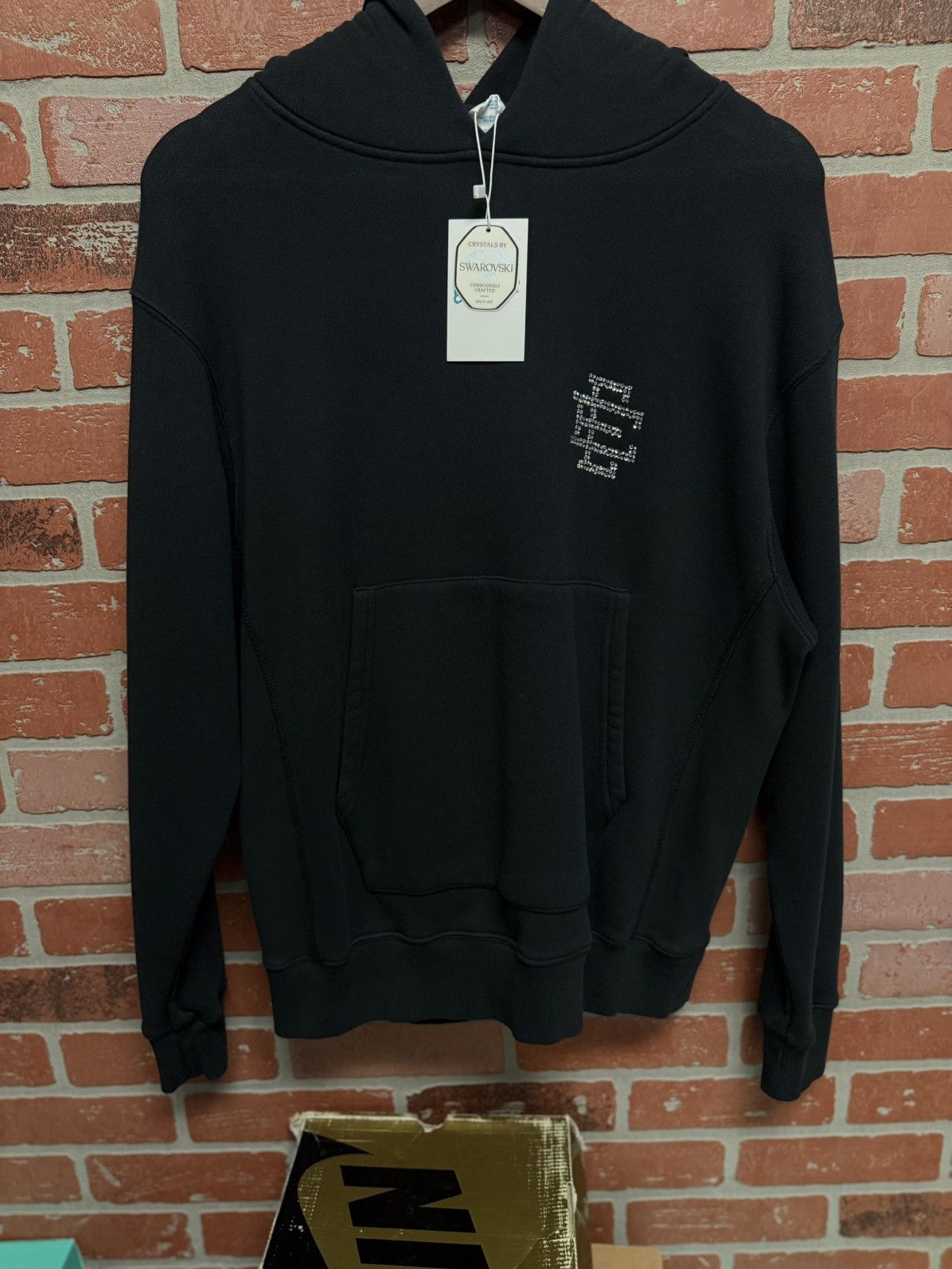 Eric Emanuel × Swarovski Eric Emanuel Swarovski Crystal Stone Hoodie Size S (NEW) Size US S / EU 44-46 / 1 - 1 Thumbnail