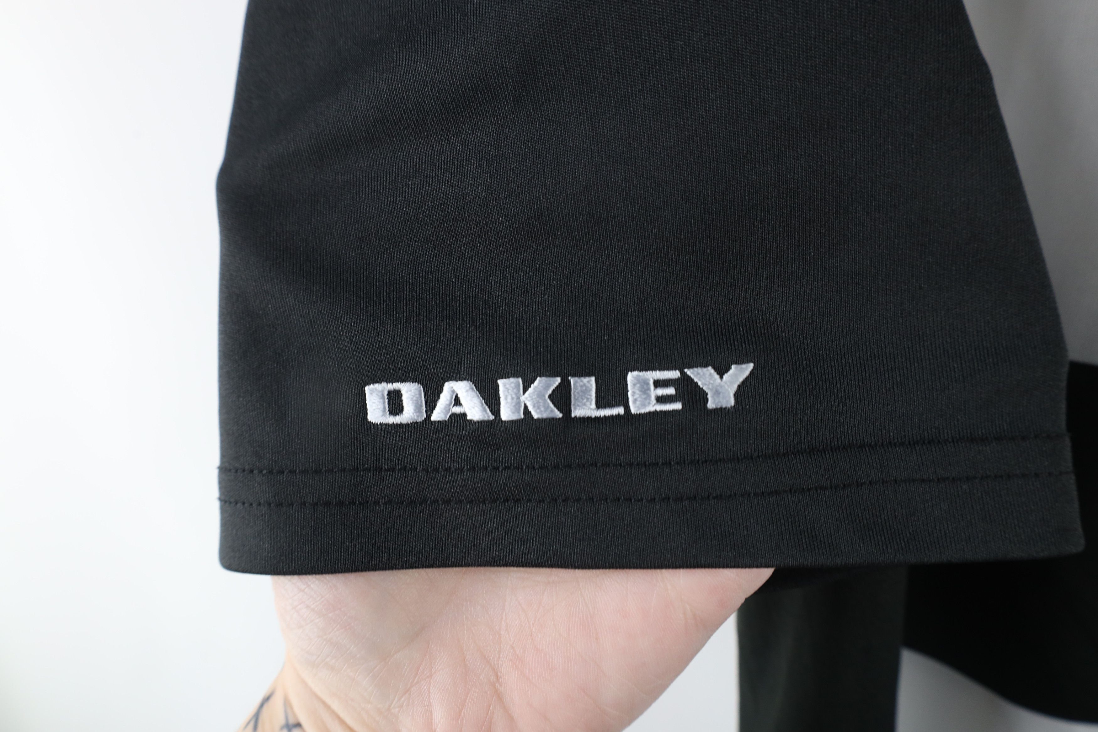 Oakley Vintage Oakley Spell O Logo Striped Collared Golf Polo Shirt Size US L / EU 52-54 / 3 - 5 Thumbnail