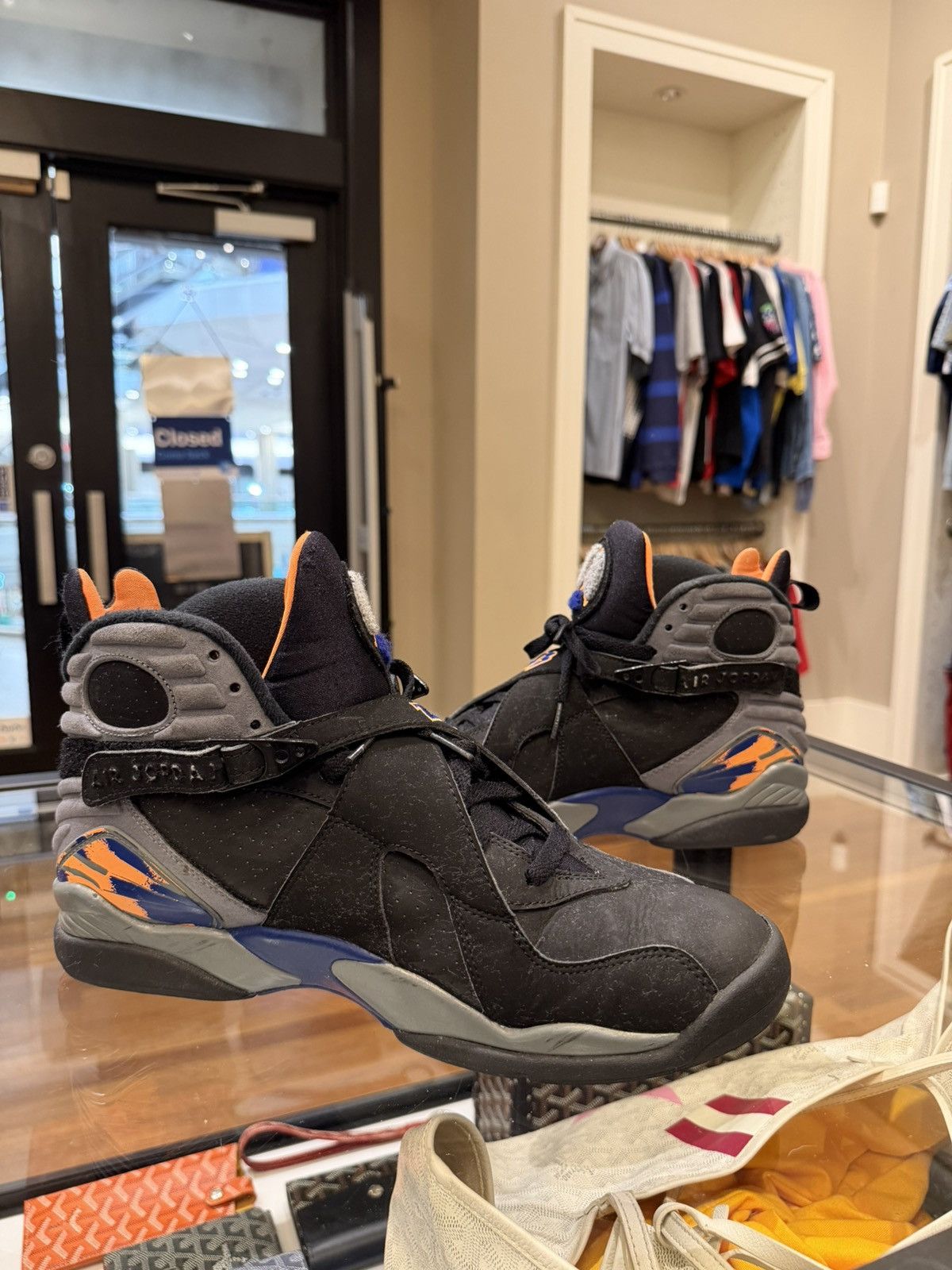 Jordan Brand Jordan 8 Retro 'Phoenix Suns Size US 11.5 / EU 44-45 - 2 Thumbnail