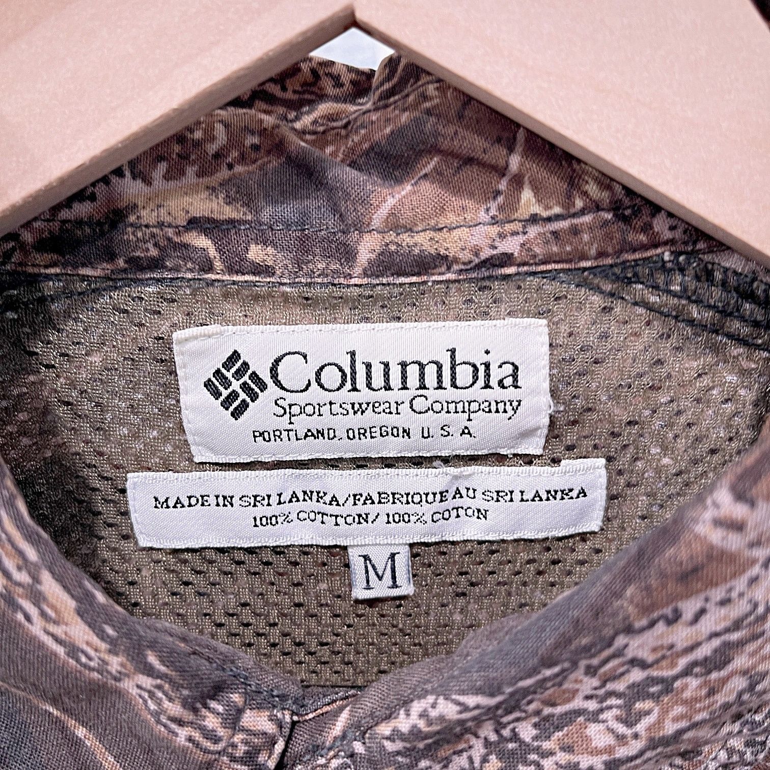 Columbia Columbia PFG Camo Print Hunting Fishing Shirt Mens Medium Size US M / EU 48-50 / 2 - 5 Thumbnail