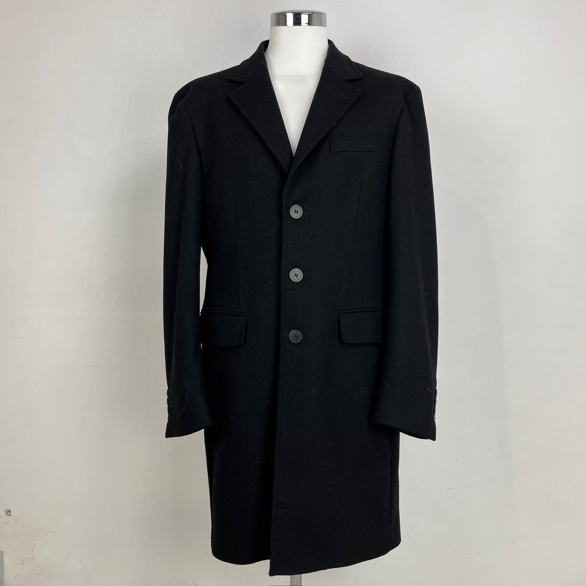 Versace Jeans Couture Cappotto Versace Jeans Couture Lana – 54 IT Size US L / EU 52-54 / 3 - 1 Thumbnail