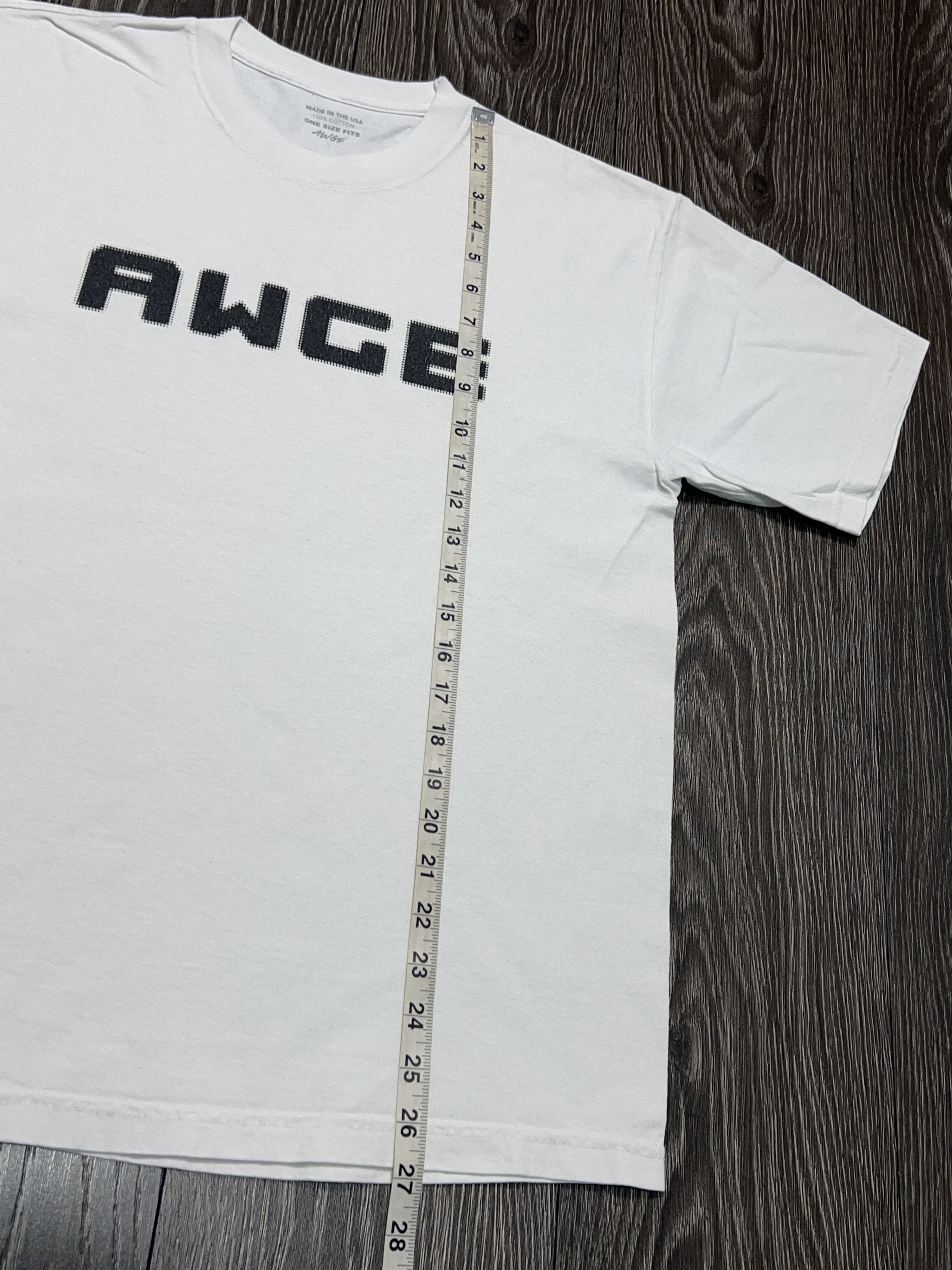 A$AP Rocky AWGE Or Nothing Rapper Logo T Shirt Tee One Size Made in USA Size US M / EU 48-50 / 2 - 6 Thumbnail