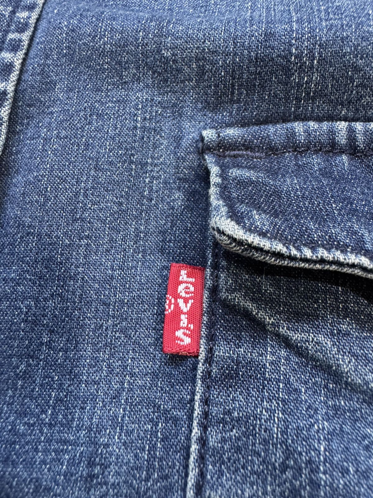Levi's Vintage Levis Jeans Shirt Size US XL / EU 56 / 4 - 4 Thumbnail