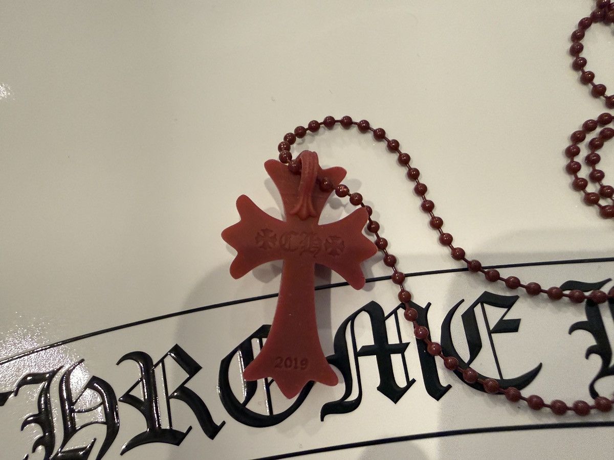 Chrome Hearts Chrome Hearts Silichrome necklace in “Dark Wine” Size ONE SIZE - 3 Thumbnail
