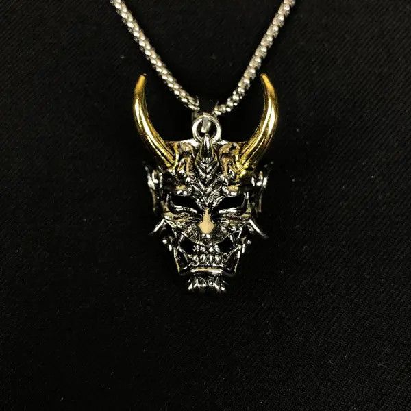 VIBE Demon Pendant Necklace Punk Chain Size ONE SIZE - 1 Thumbnail