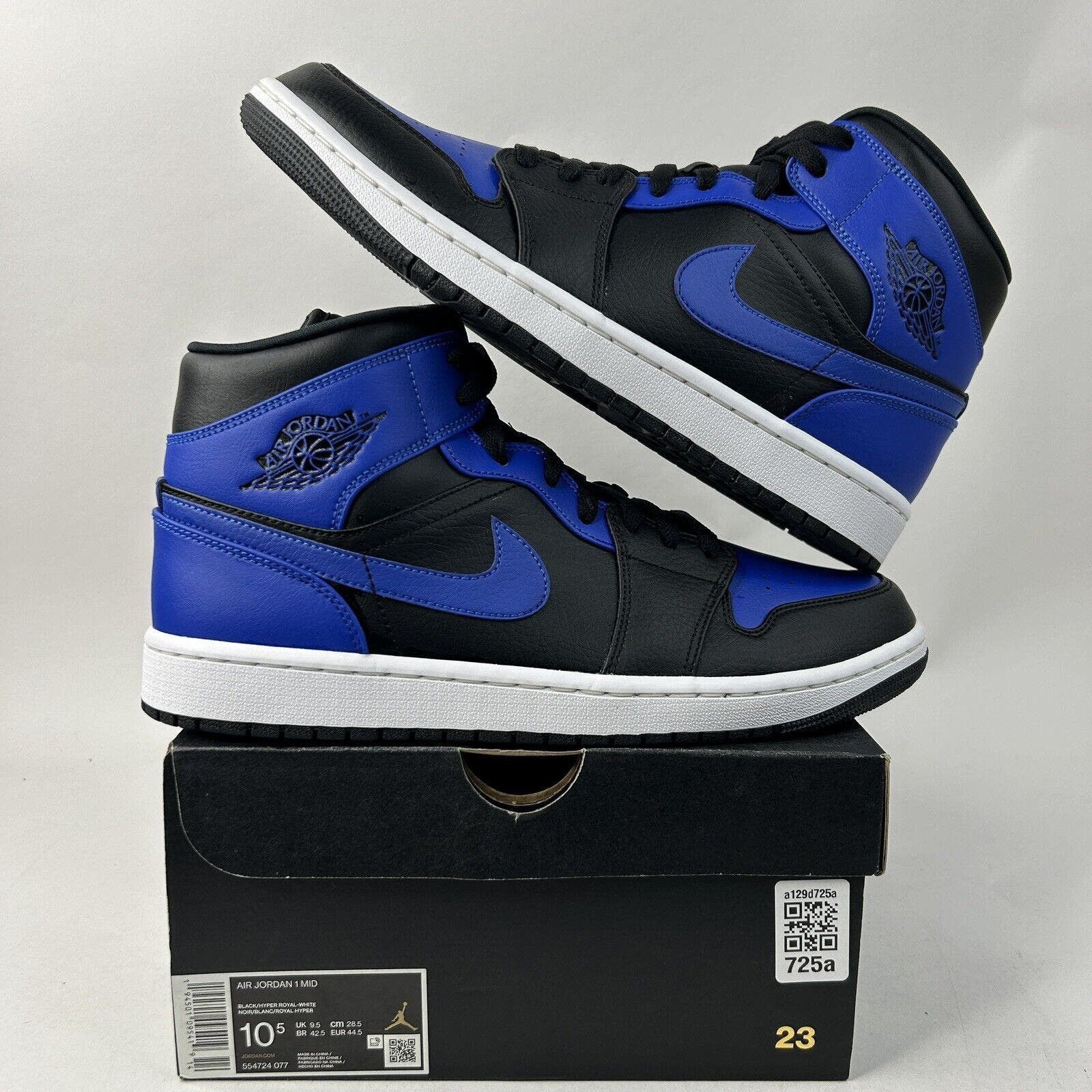 Nike Nike Shoes Air Jordan 1 Mid Retro “Hyper Royal” 2024 | Grailed