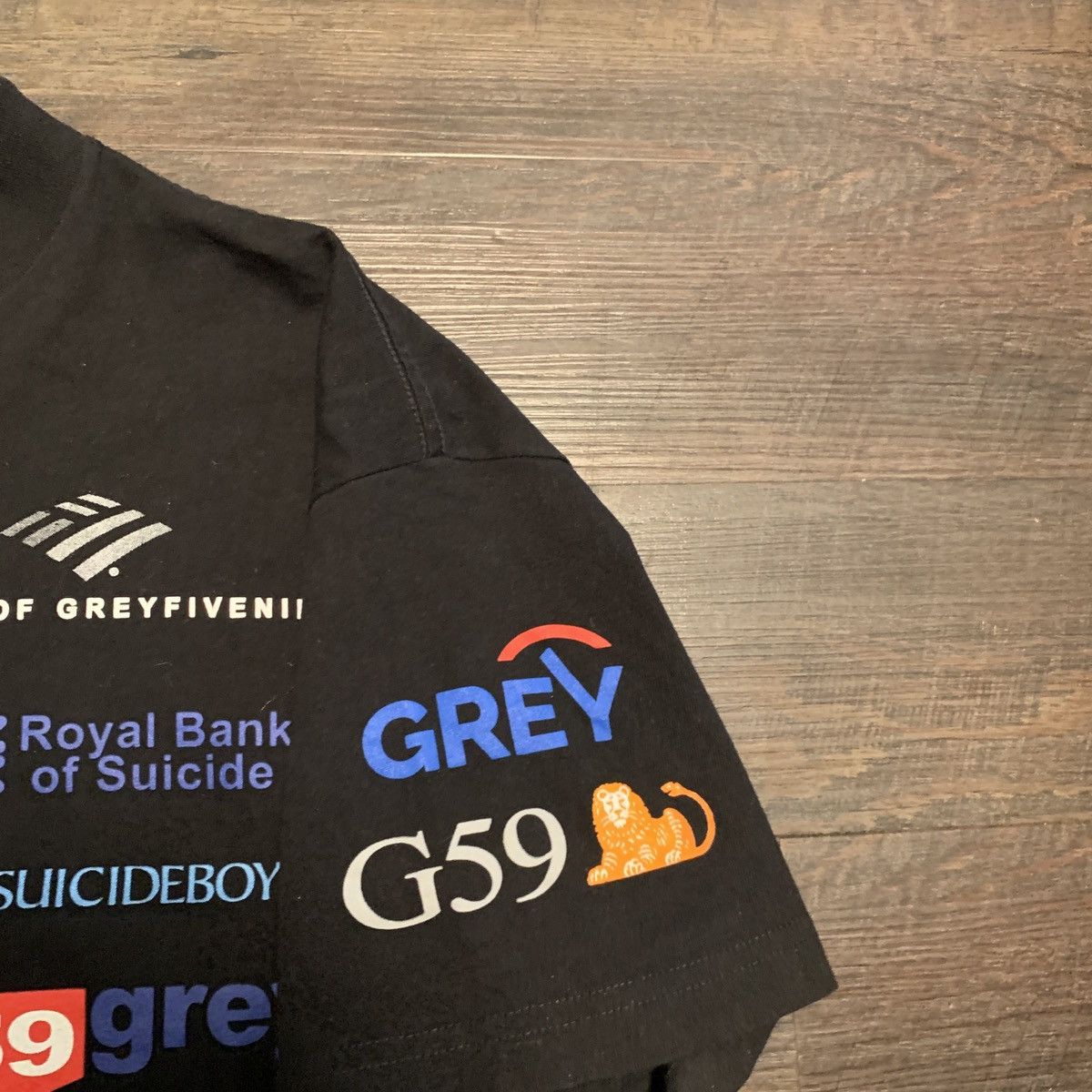 G59 Records Grey Day 2024 Tour Shirt , Suicdeboys Size US XL / EU 56 / 4 - 3 Thumbnail