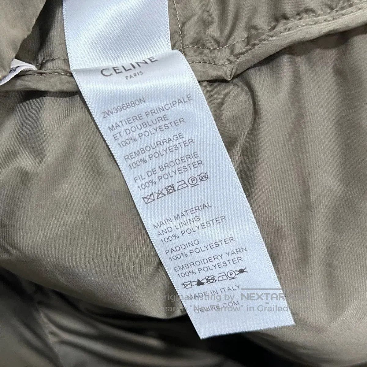 Celine celine padded vest in olive green. Size US M / EU 48-50 / 2 - 5 Thumbnail