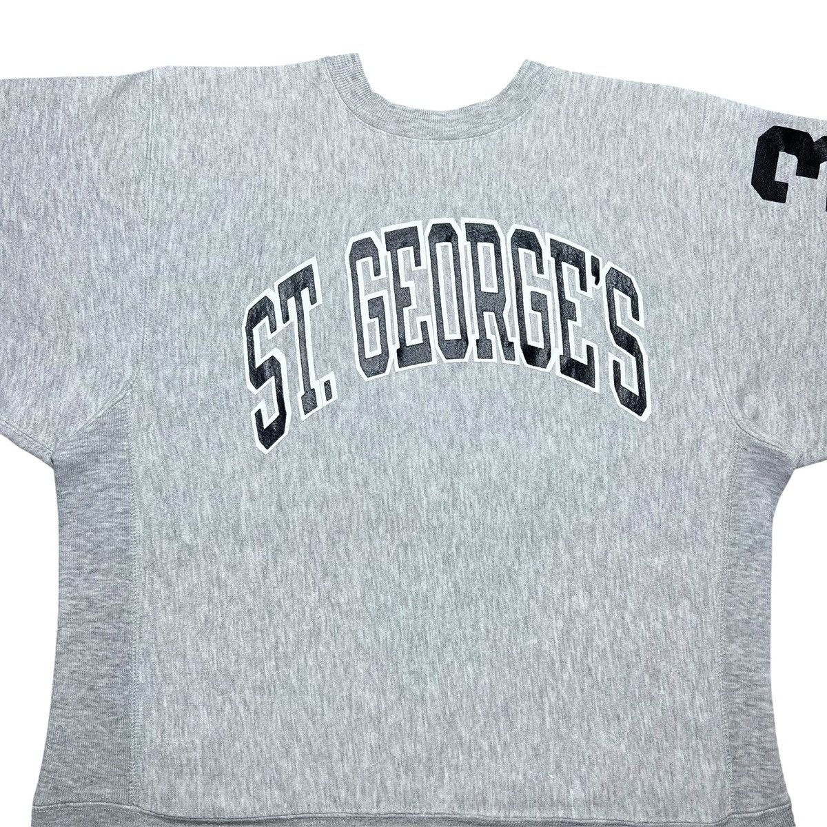 Champion Vintage 1990s Champion Reverse Weave St. Georges Sweatshirt Size US L / EU 52-54 / 3 - 4 Thumbnail