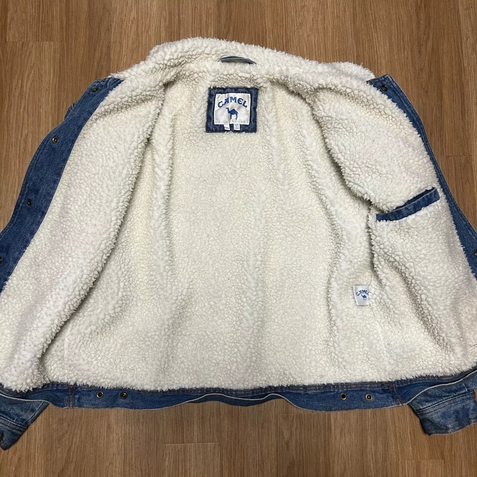 Camel Vintage Joe Camel Denim Jacket Camel Cigarette’s Size US XL / EU 56 / 4 - 5 Thumbnail