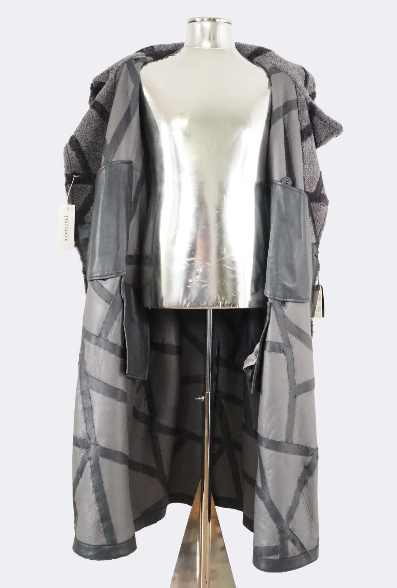 Emporio Armani Emporio Armani Reverse Shearling Leather Coat $2820 Size US M / EU 48-50 / 2 - 14 Thumbnail