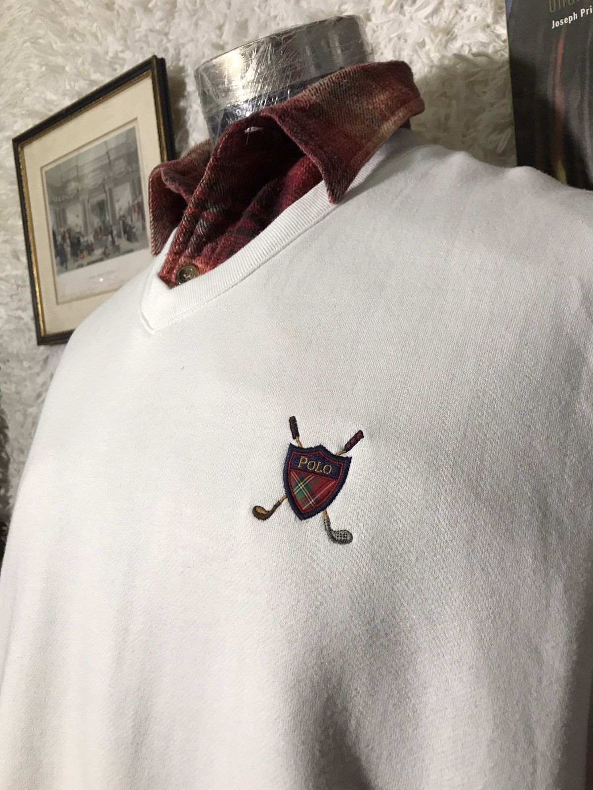 Polo Ralph Lauren × Vintage Vintage Polo golf Ralph Lauren 27 Size US XXL / EU 58 / 5 - 3 Thumbnail