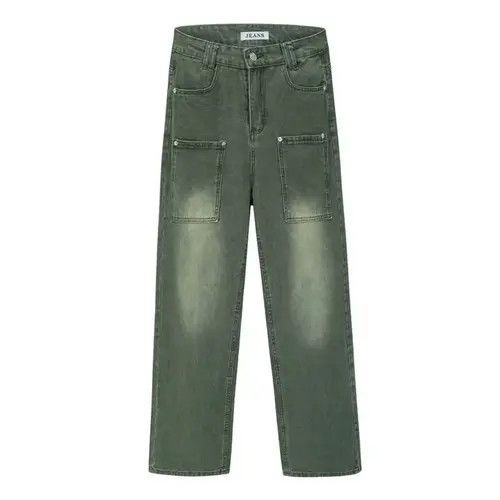 VIBE y2k hiphop baggy distressed cargo jeans Size US 32 / EU 48 - 3 Thumbnail