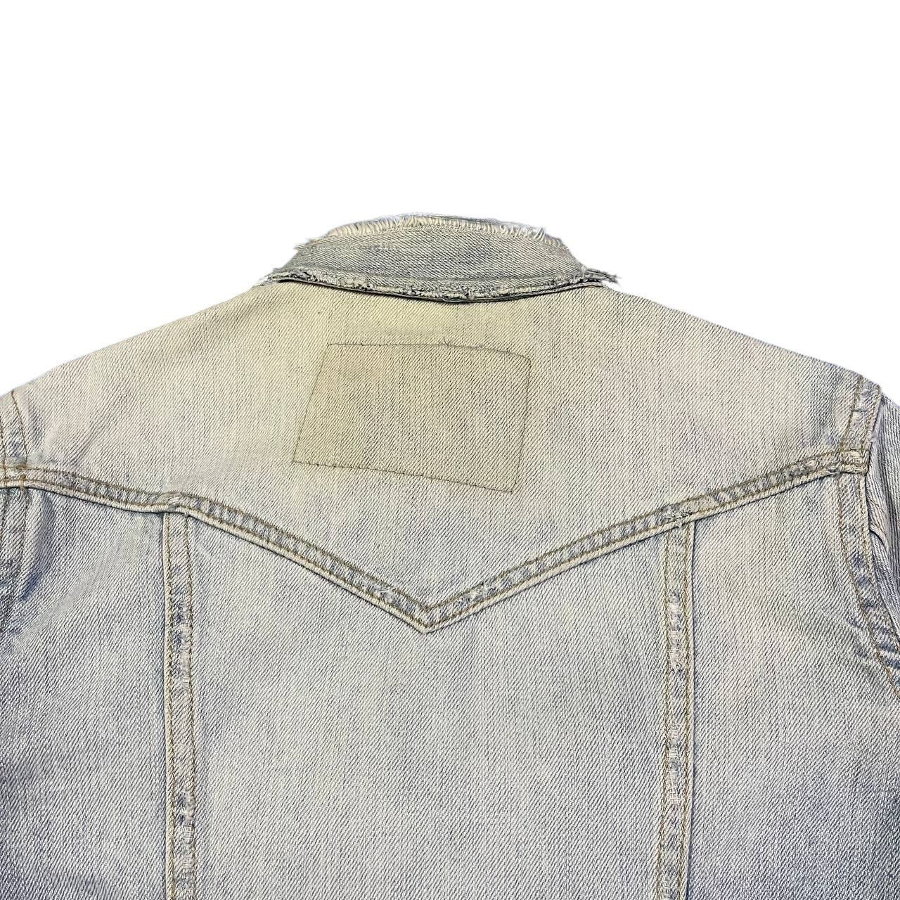 Polo Ralph Lauren Crazy Thrashed Ralph Lauren Trucker Denim Jacket Vintage Size US XS / EU 42 / 0 - 16 Thumbnail