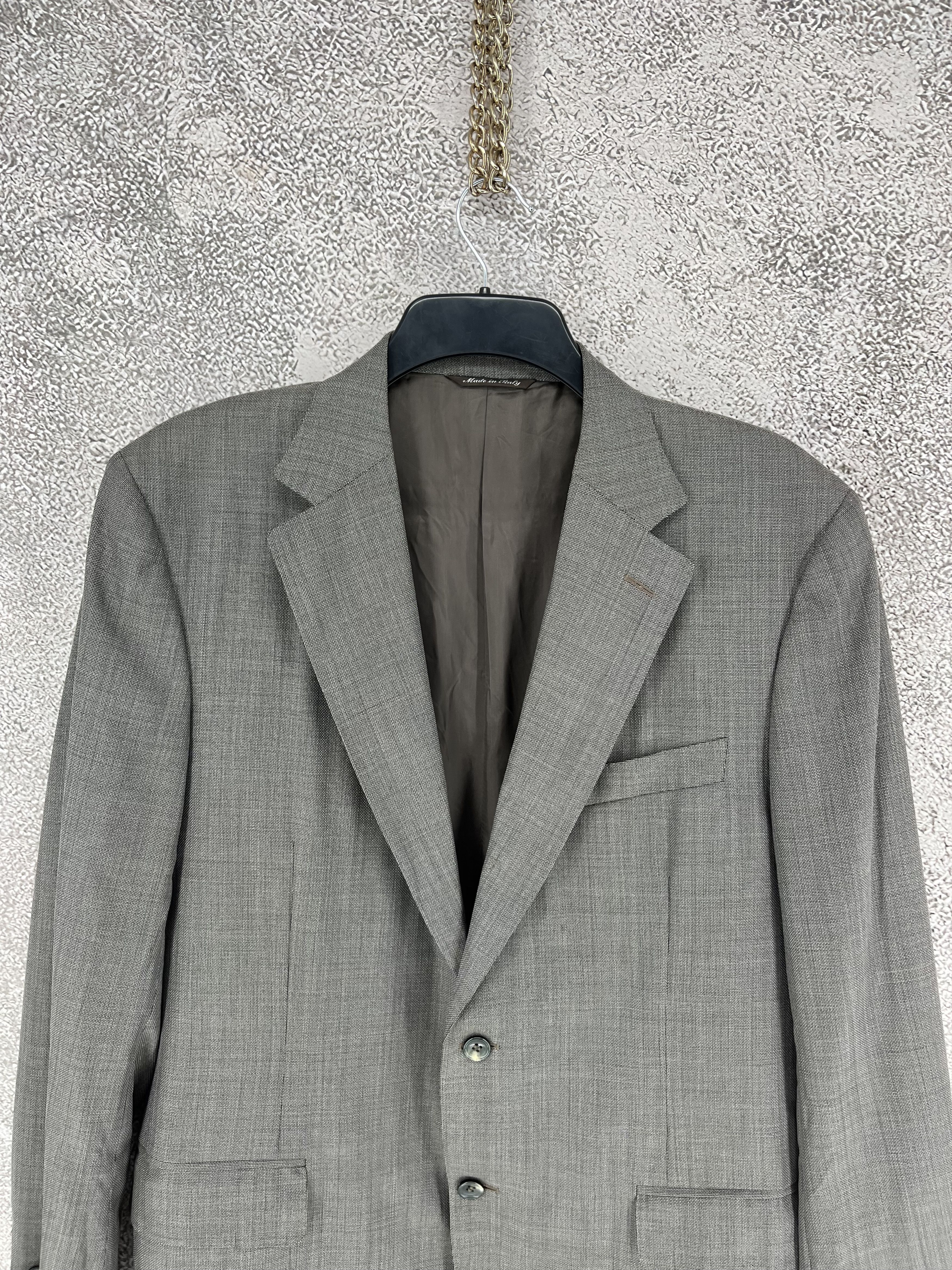 Canali Vintage Luxury Canali Pure Wool Blazer Sport Coat Men Size 50R - 6 Thumbnail