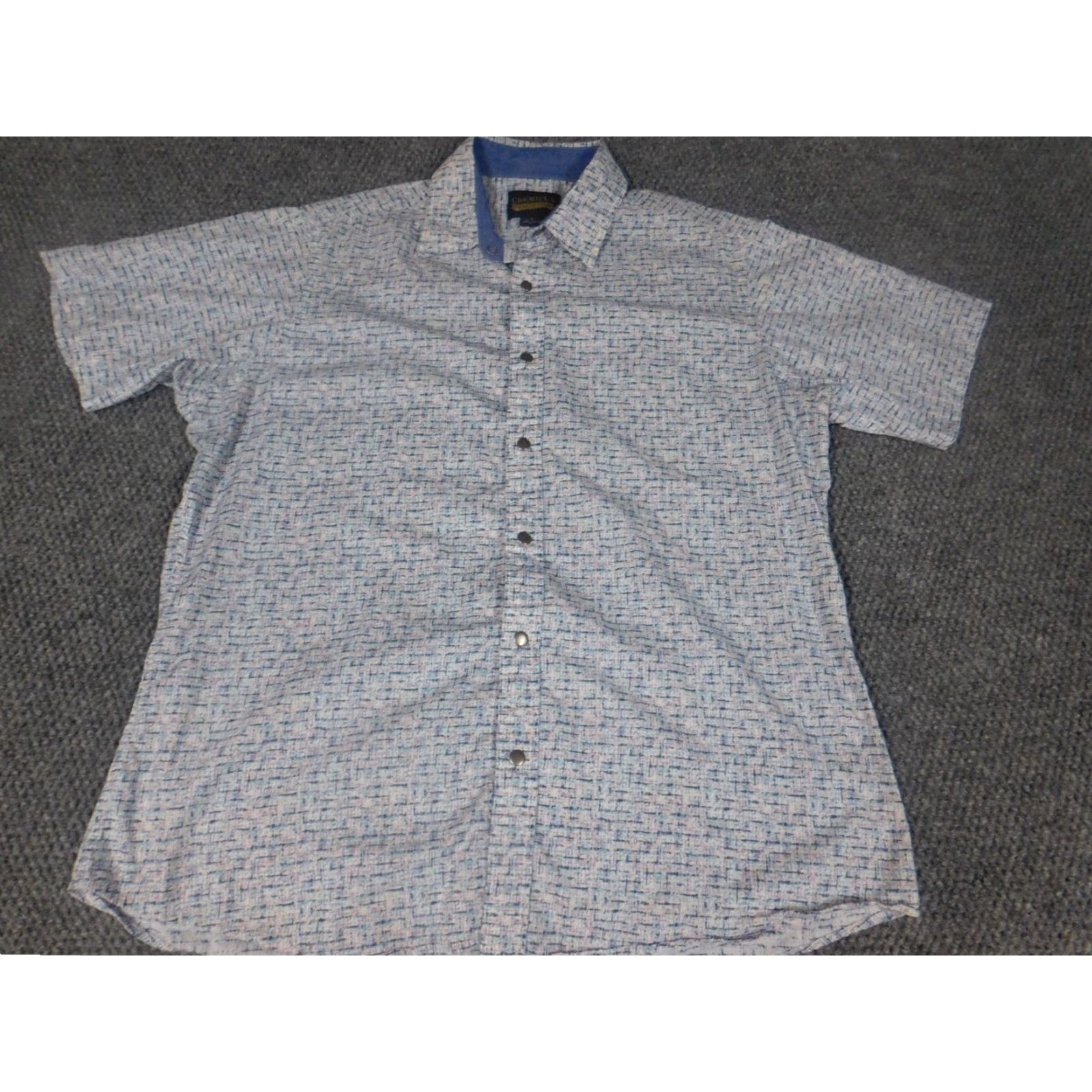 Cremieux Cremieux Mens Shirt Large Blue Button-Down Classic Premium Cardigan? No Size US L / EU 52-54 / 3 - 3 Thumbnail
