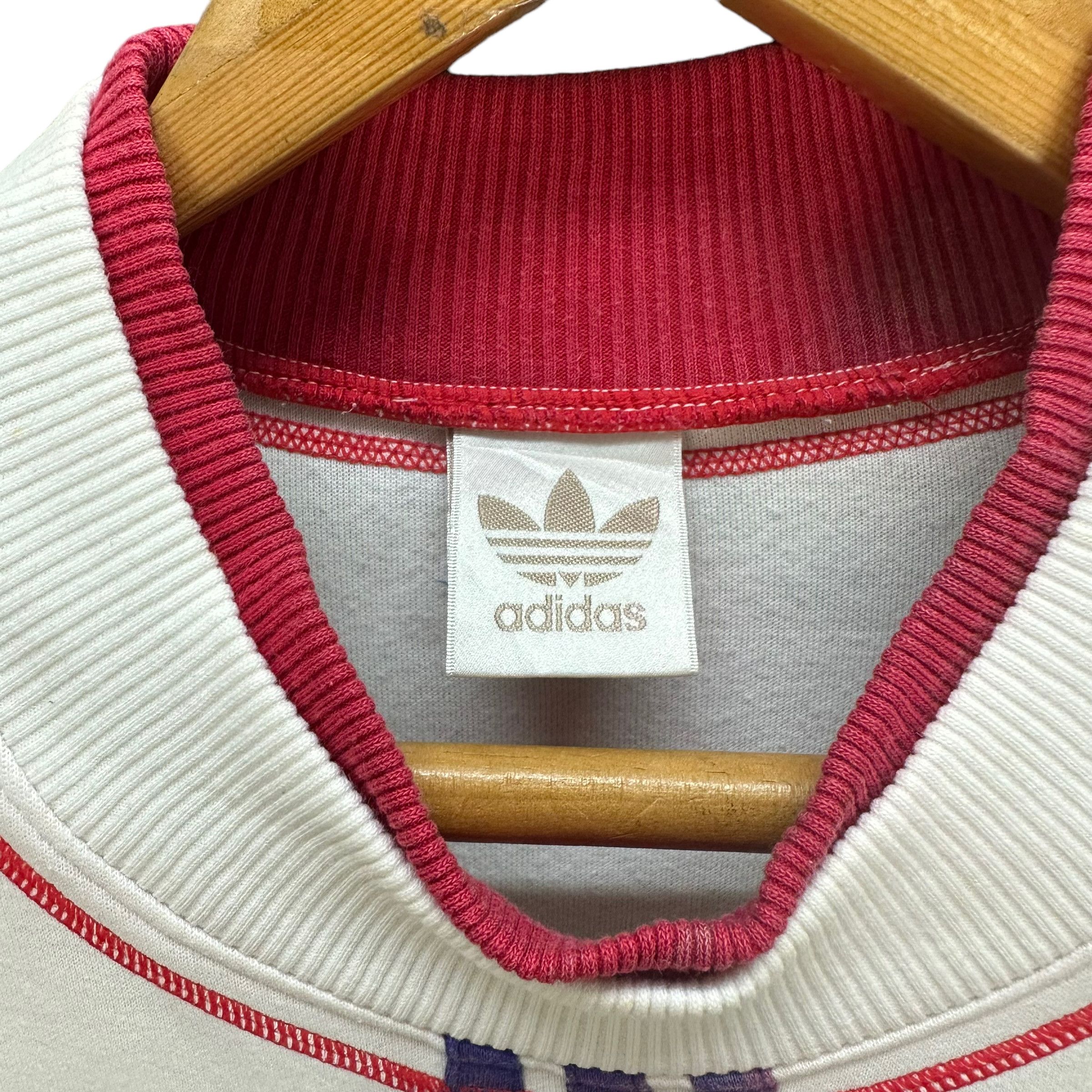 Adidas VINTAGE ADIDAS TREFOIL BIG LOGO JUMPER #8204-212 Size US M / EU 48-50 / 2 - 10 Thumbnail