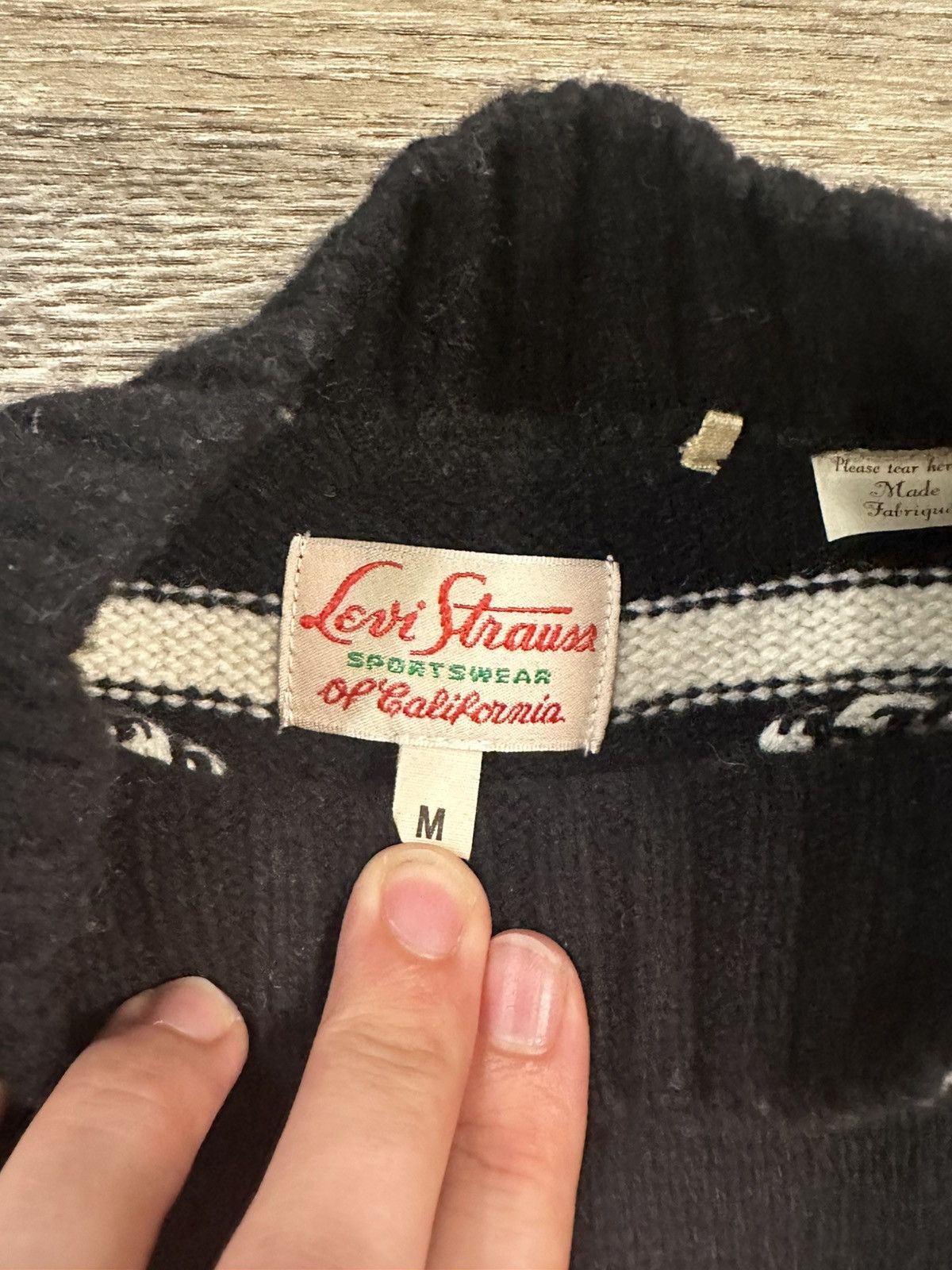 Levi's Vintage Clothing Vintage Levi’s Knit Sweater Size US M / EU 48-50 / 2 - 3 Thumbnail