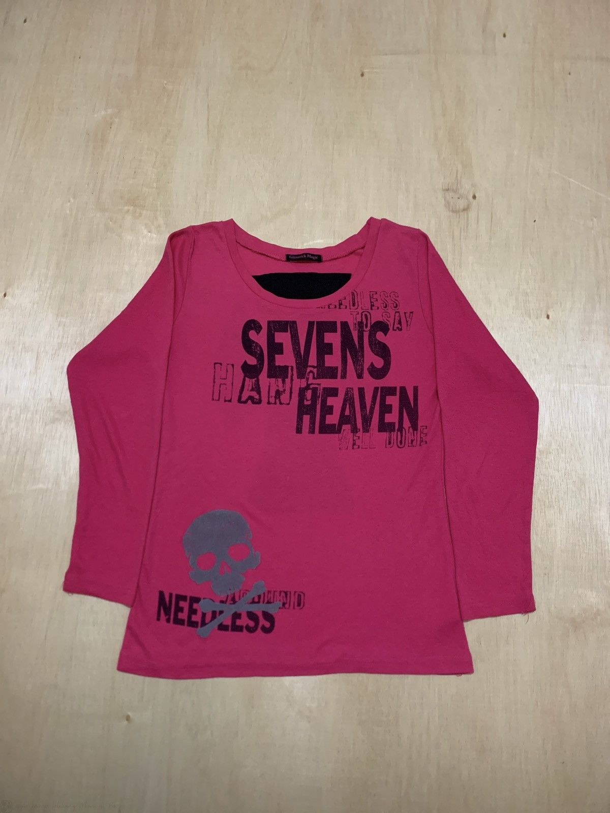 Hysteric Glamour × If Six Was Nine × Japanese Brand Y2K Skull Gimmick Magic Sevens Heaven Longslevee Punk style Size M / US 6-8 / IT 42-44 - 1 Thumbnail