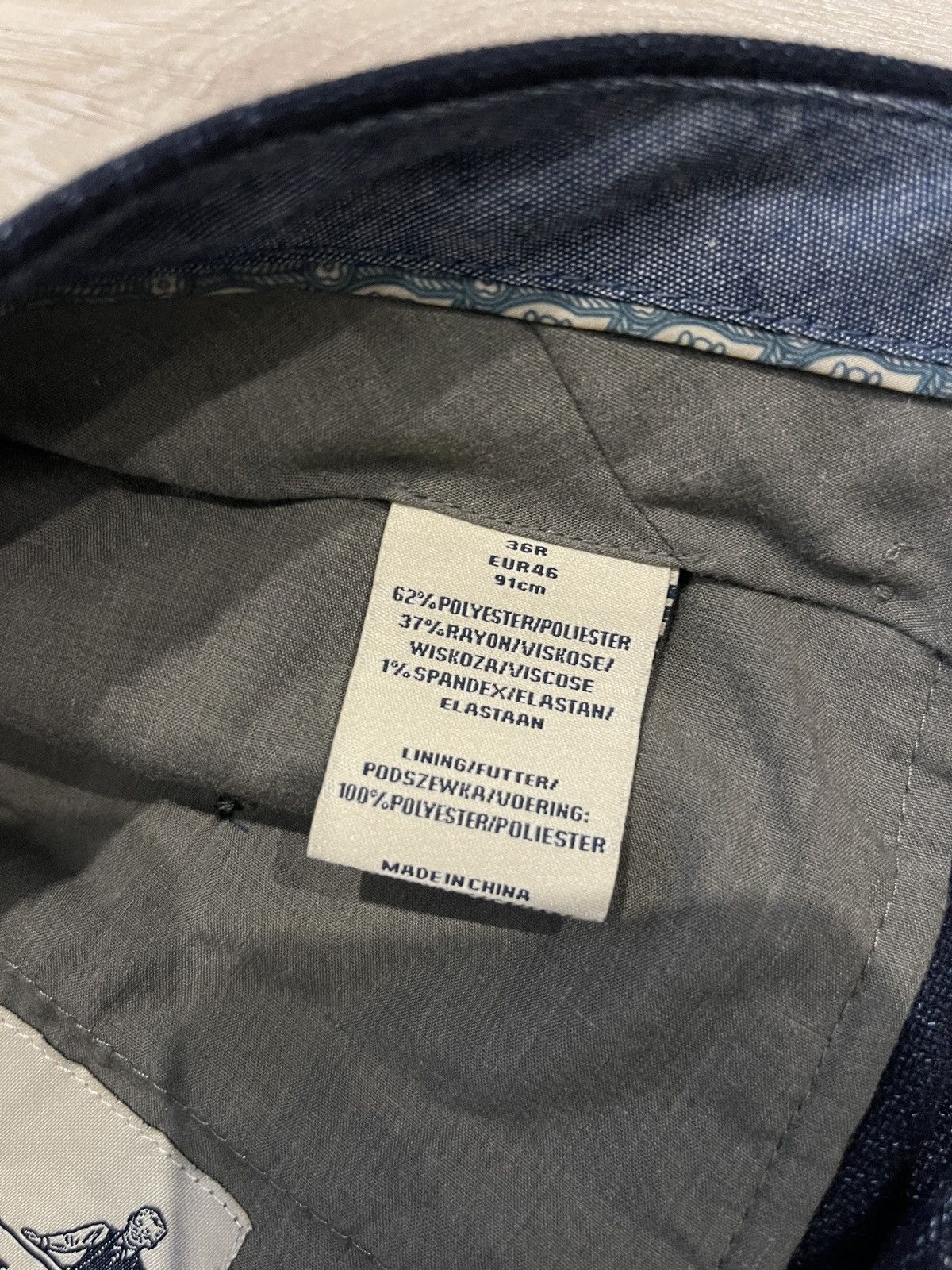 Vintage The SPITALFIELDS clothing co pants trousers Size 38R - 7 Thumbnail