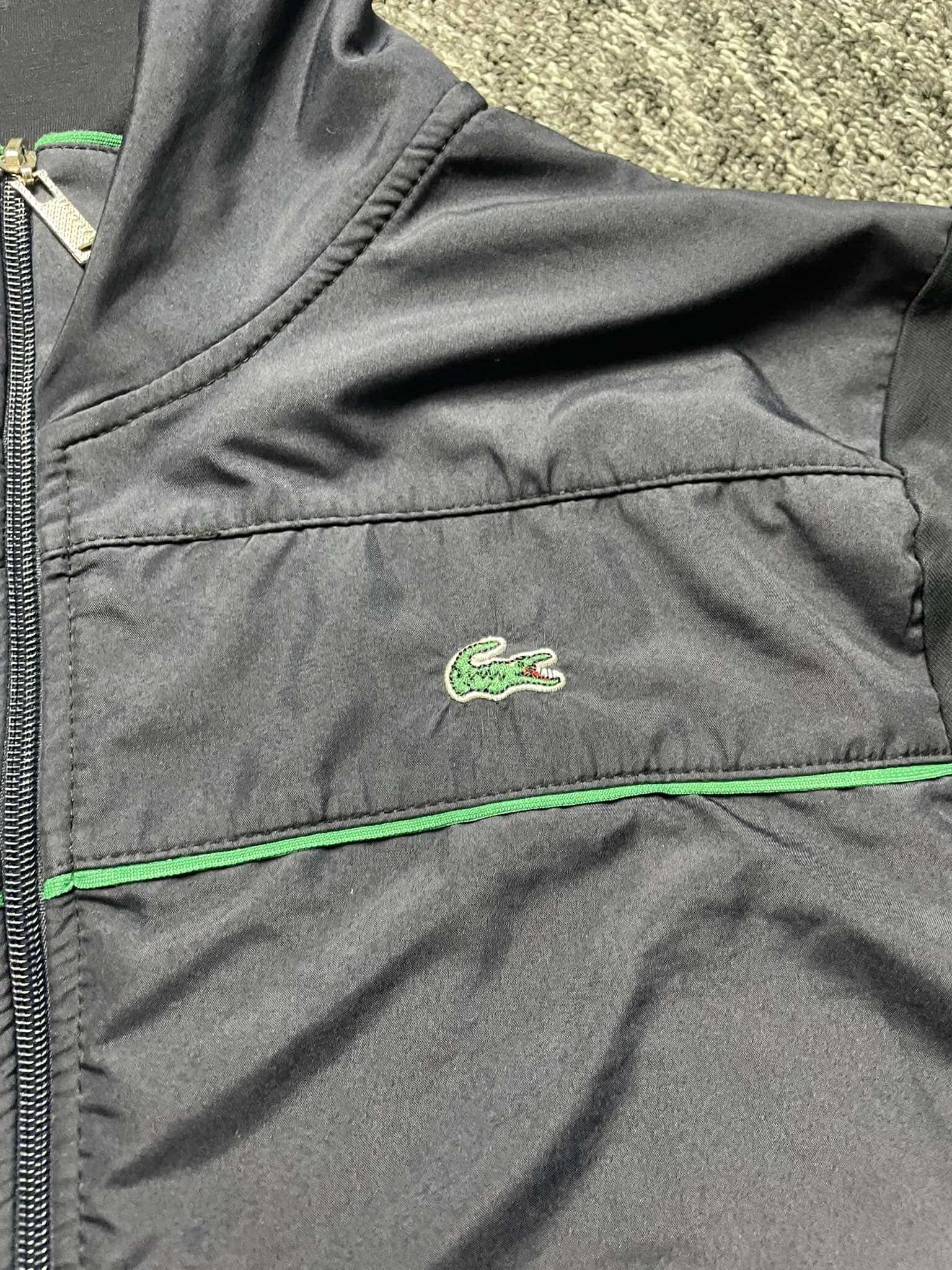 Lacoste × Vintage Vintage classic tracksuit sweatshirt zip Lacoste retro y2k Size US L / EU 52-54 / 3 - 3 Thumbnail
