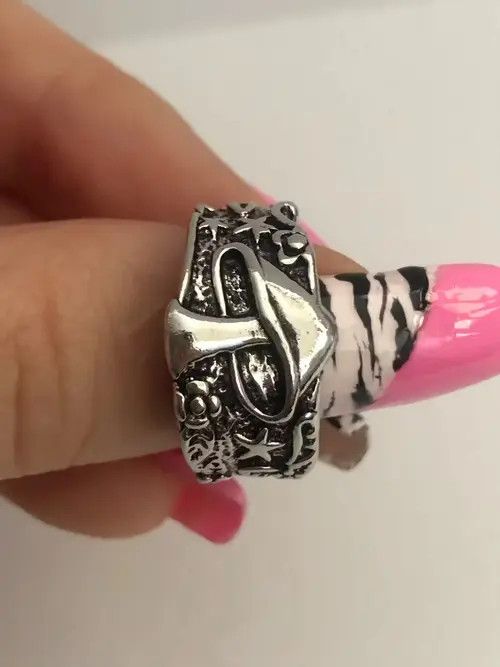 Vintage Mushroom Ring🔥🔥🔥 Size ONE SIZE - 2 Thumbnail