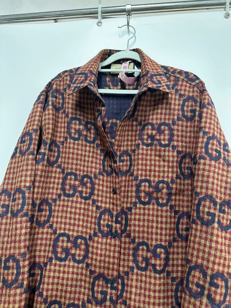 Gucci Gucci Full-print shirt jacket Size US M / EU 48-50 / 2 - 3 Thumbnail