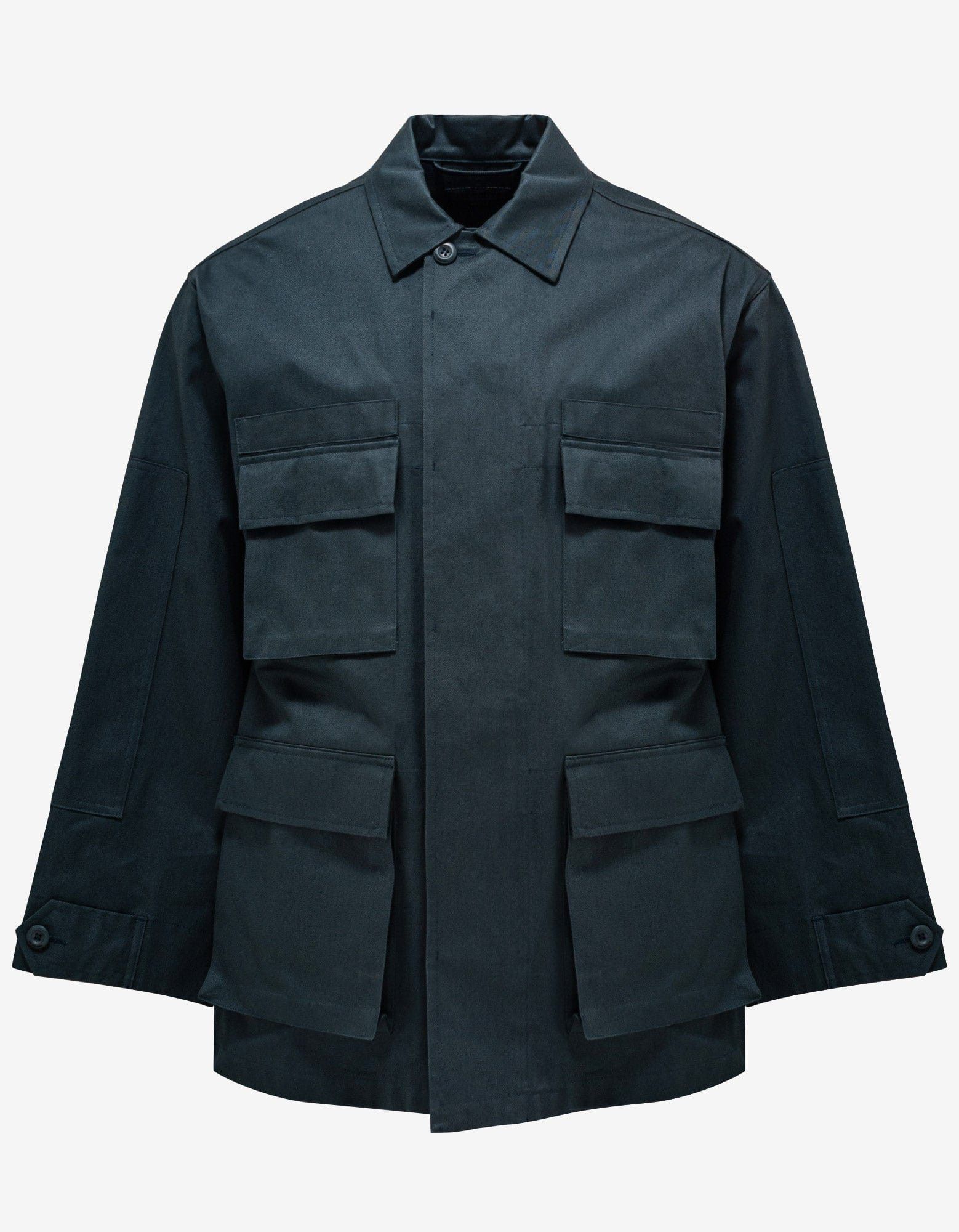 Balenciaga Balenciaga Grey Cargo Jacket Size US S / EU 44-46 / 1 - 1 Thumbnail