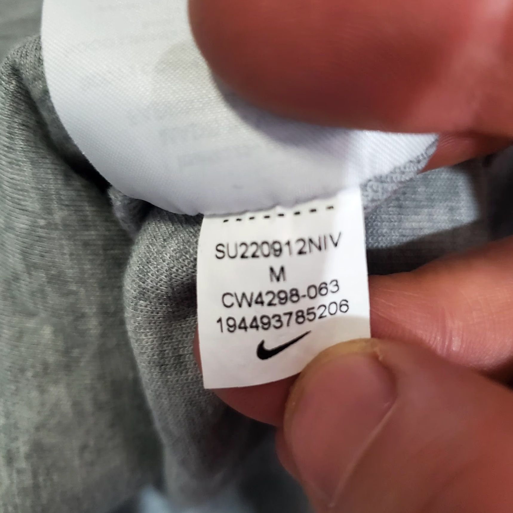 Nike VINTAGE Nike Tech Fleece Hoodie Womens Medium Gray Windrunner Full Zip CW4298-063 Size M / US 6-8 / IT 42-44 - 6 Thumbnail