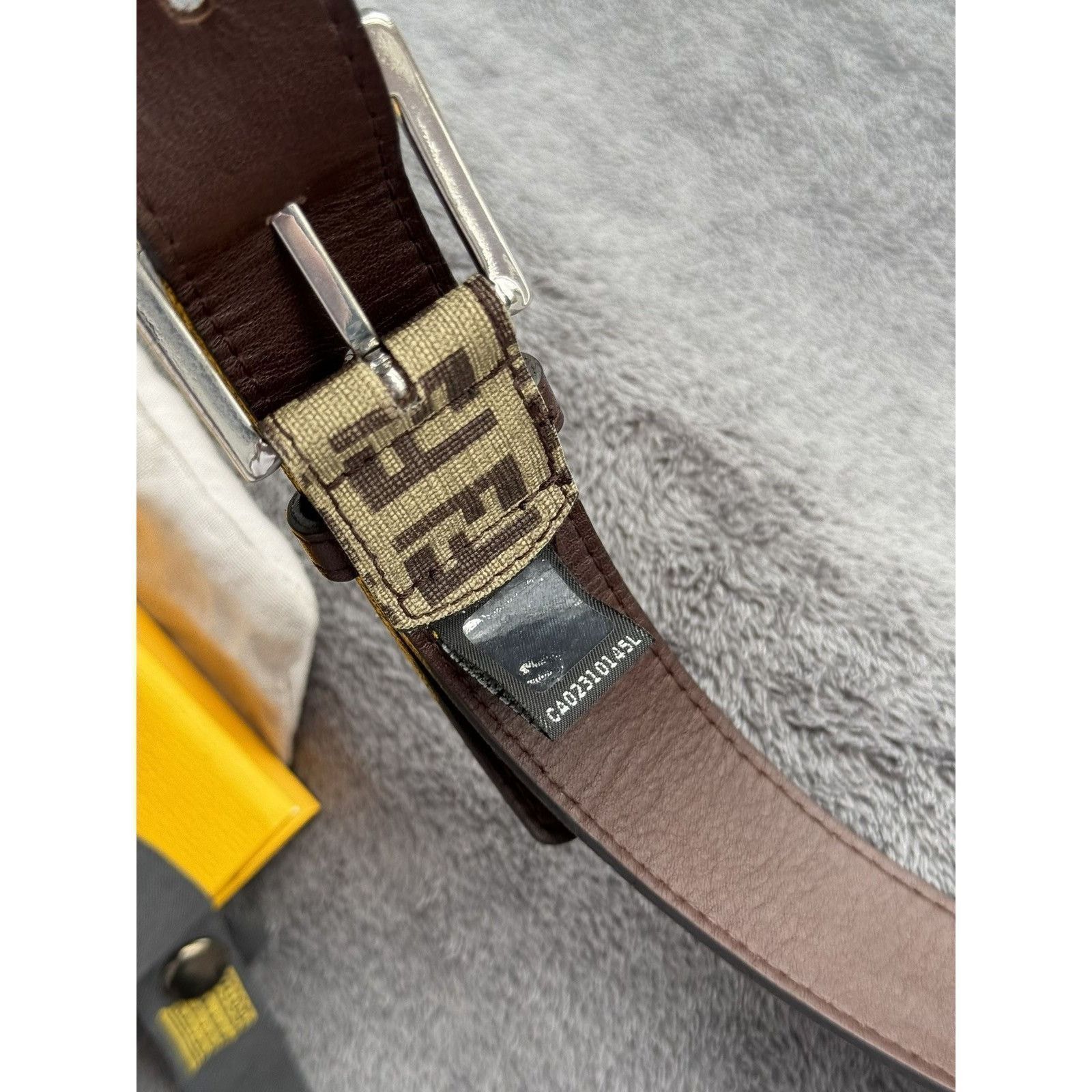 Fendi Vintage fendi ff monogram pattern logo womens belt Size ONE SIZE - 8 Thumbnail
