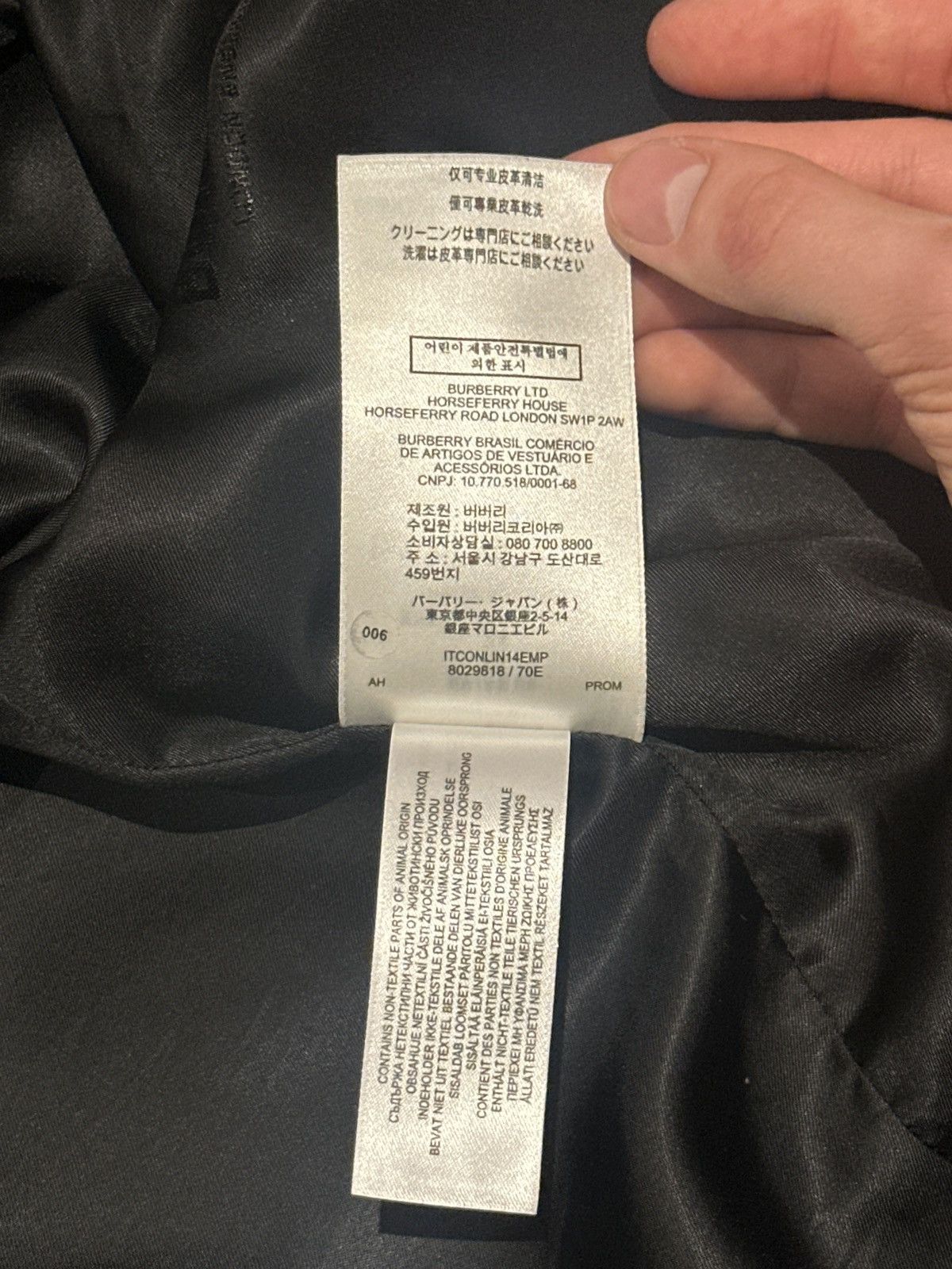 Burberry Burberry Leather Jacket Size US M / EU 48-50 / 2 - 16 Thumbnail