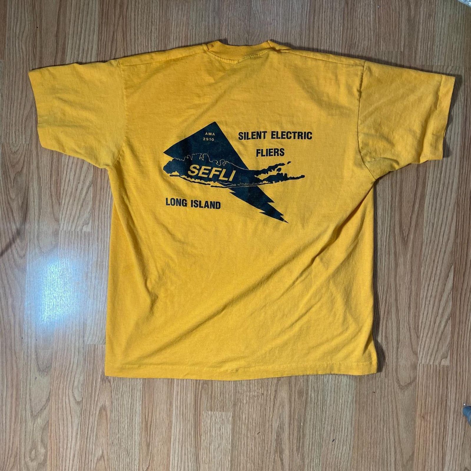 Other 90s yellow single stitch tee Size US XL / EU 56 / 4 - 3 Thumbnail
